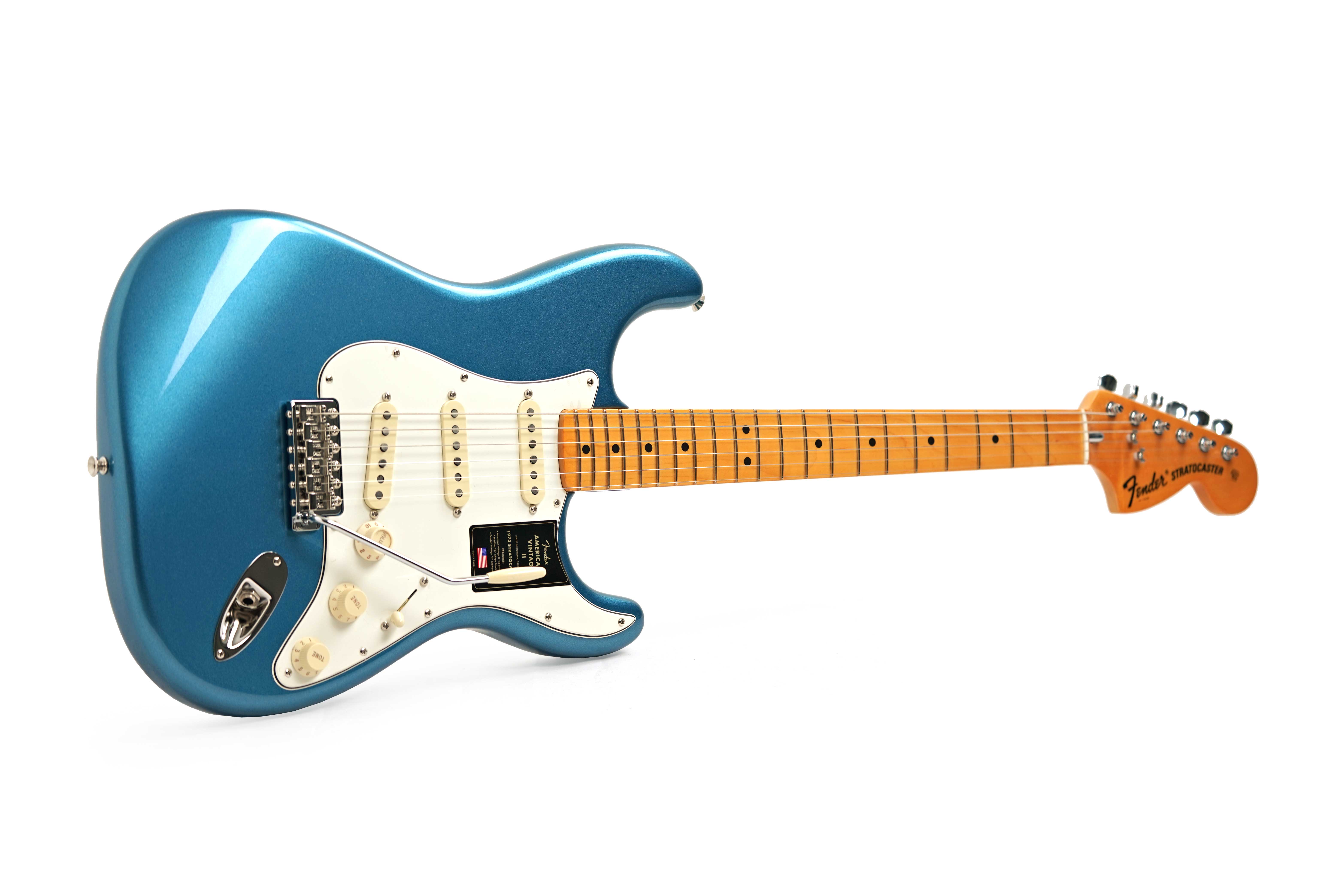 Fender American Vintage II 1973 Stratocaster Maple Fingerboard Lake Placid Blue #V16670