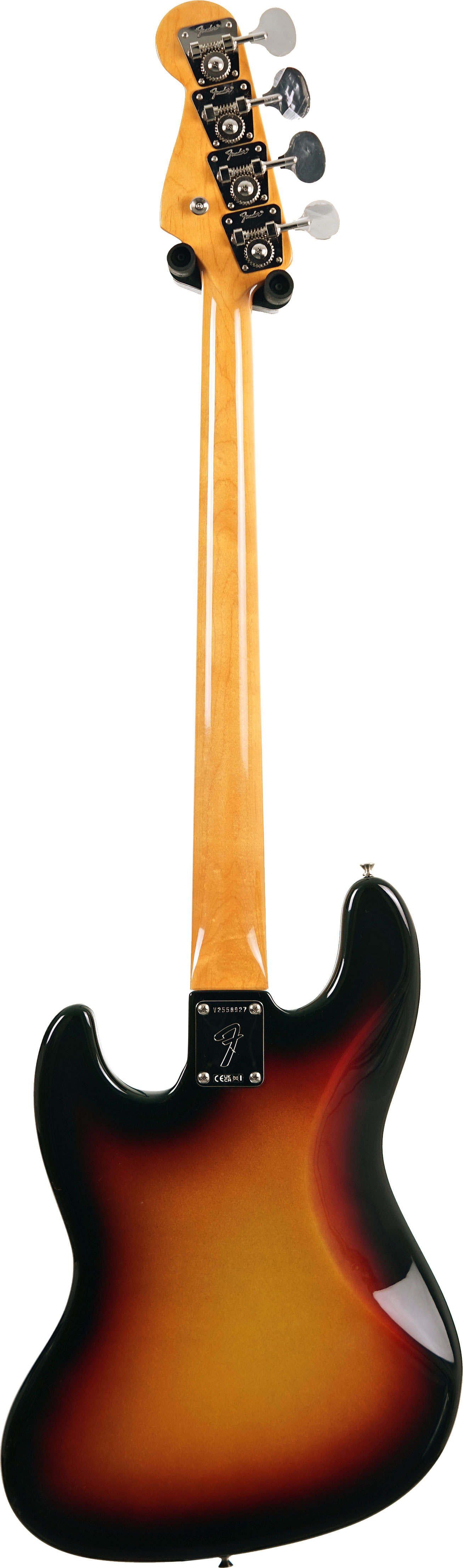 Fender American Vintage II 1966 Jazz Bass 3 Colour Sunburst #V2558927