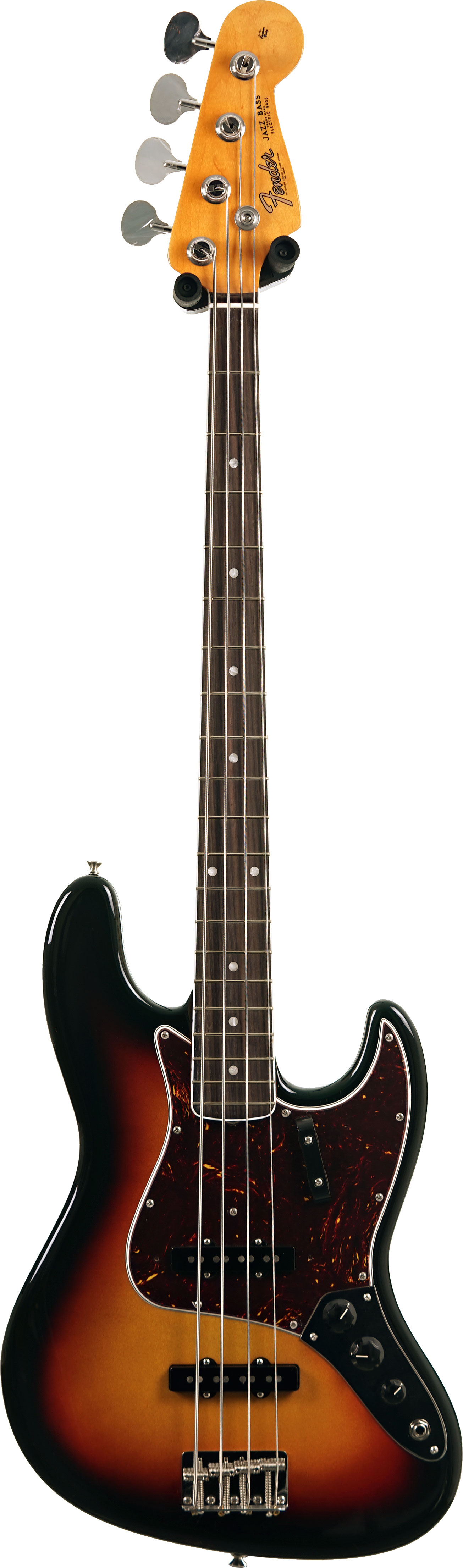 Fender American Vintage II 1966 Jazz Bass 3 Colour Sunburst #V2558927