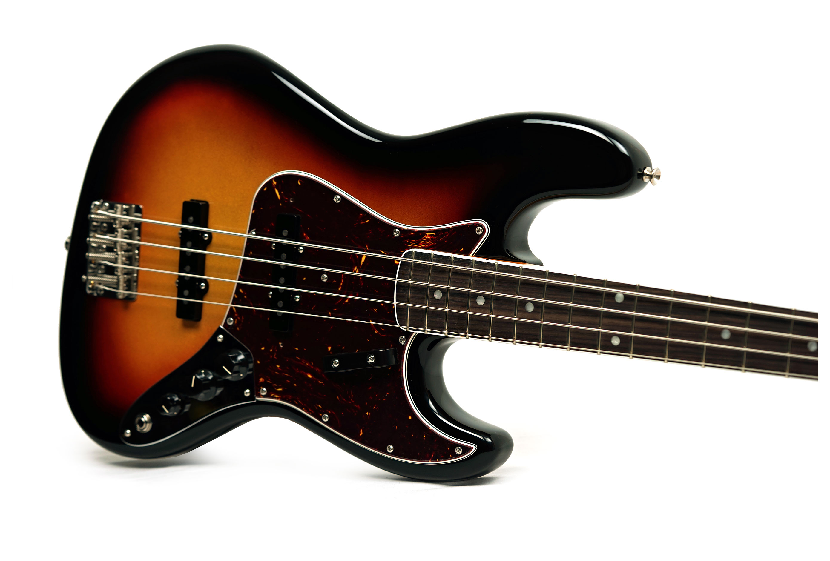 Fender American Vintage II 1966 Jazz Bass 3 Colour Sunburst #V2558927