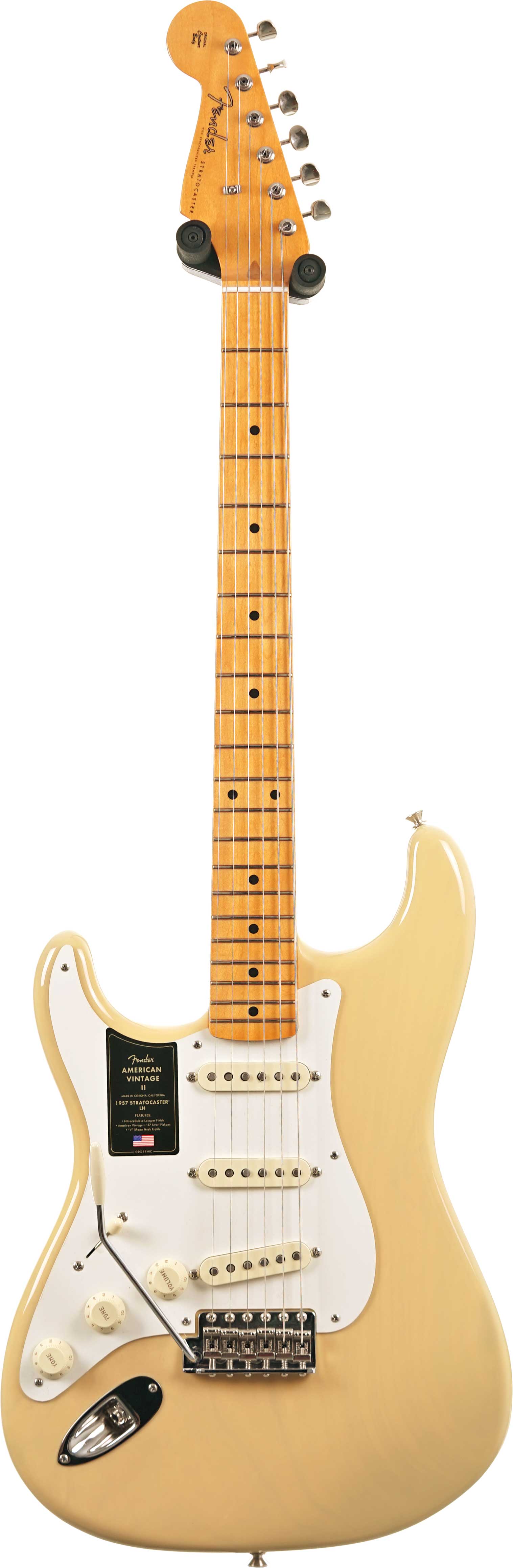 Fender American Vintage II 57 Stratocaster Vintage Blonde Left Handed #V2563797
