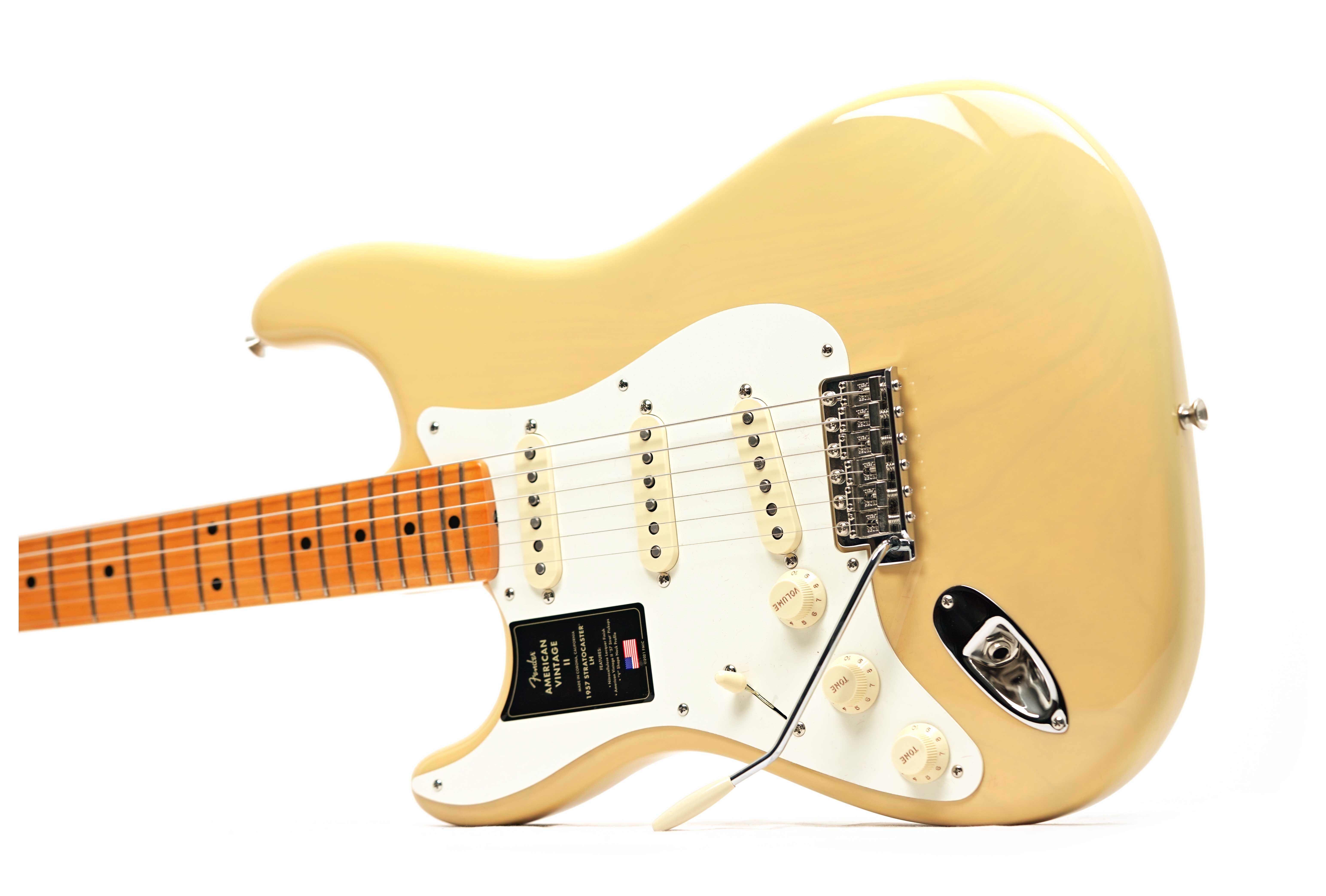 Fender American Vintage II 57 Stratocaster Vintage Blonde Left Handed #V2563797