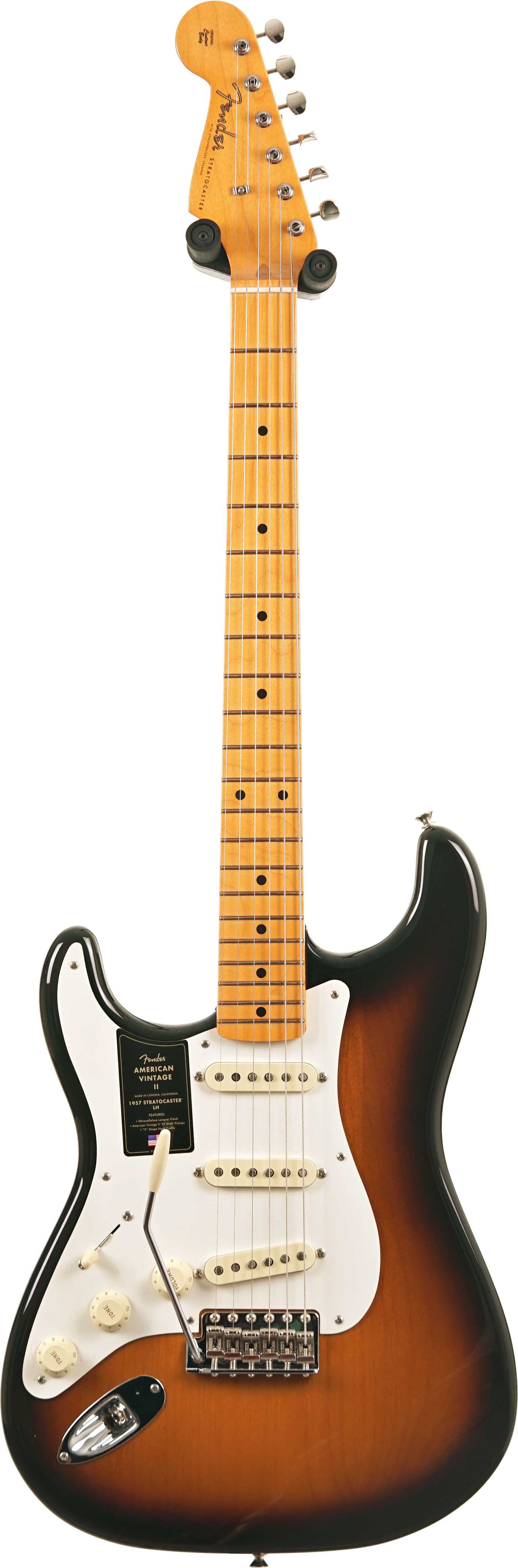Fender American Vintage II 1957 Stratocaster 2 Colour Sunburst Left Handed #V2558022