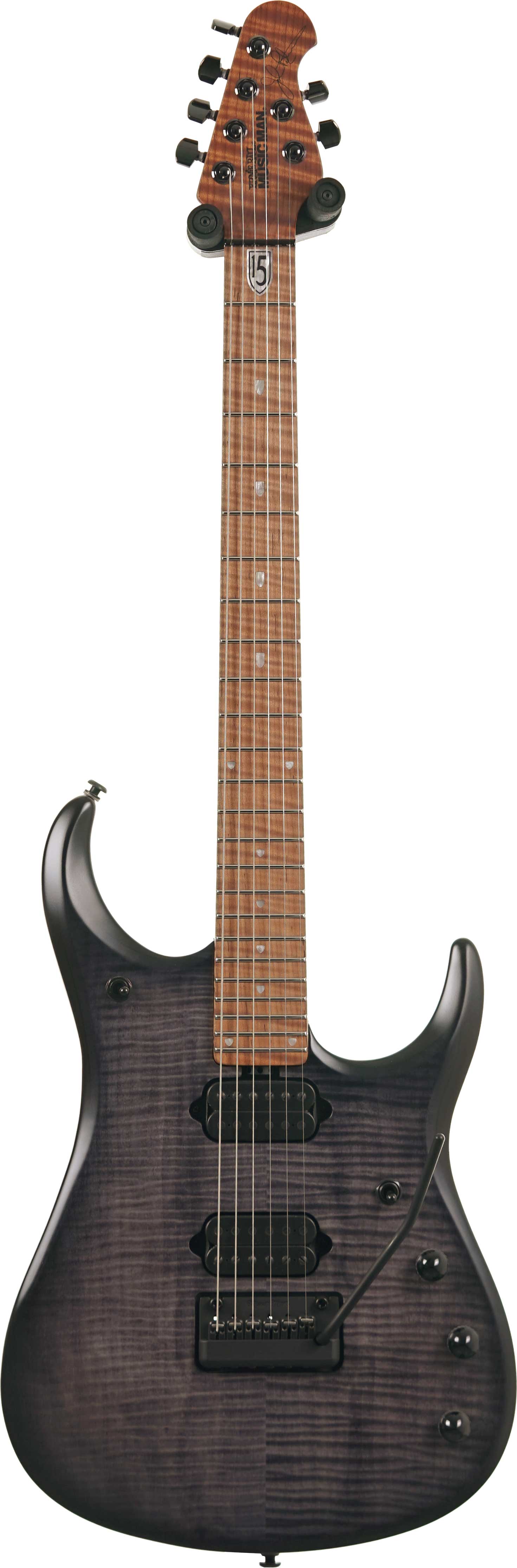 Music Man JP15 Trans Black Flame Maple Fingerboard #H10040