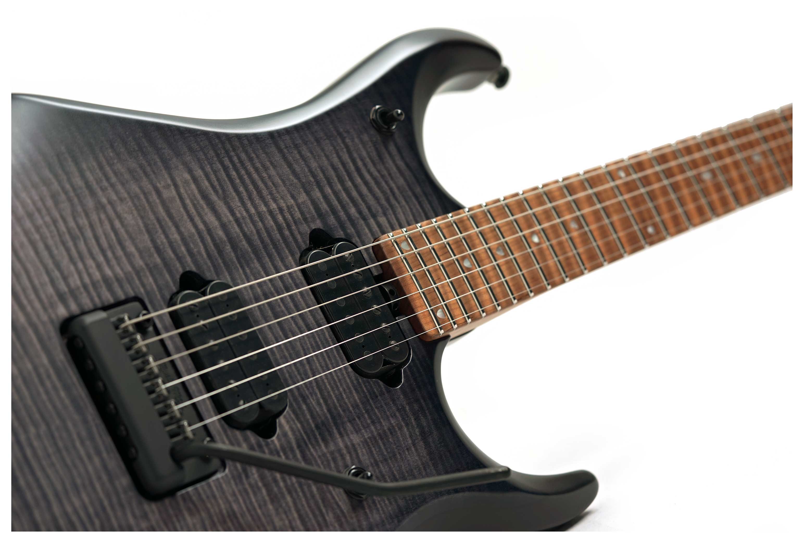 Music Man JP15 Trans Black Flame Maple Fingerboard #H10040