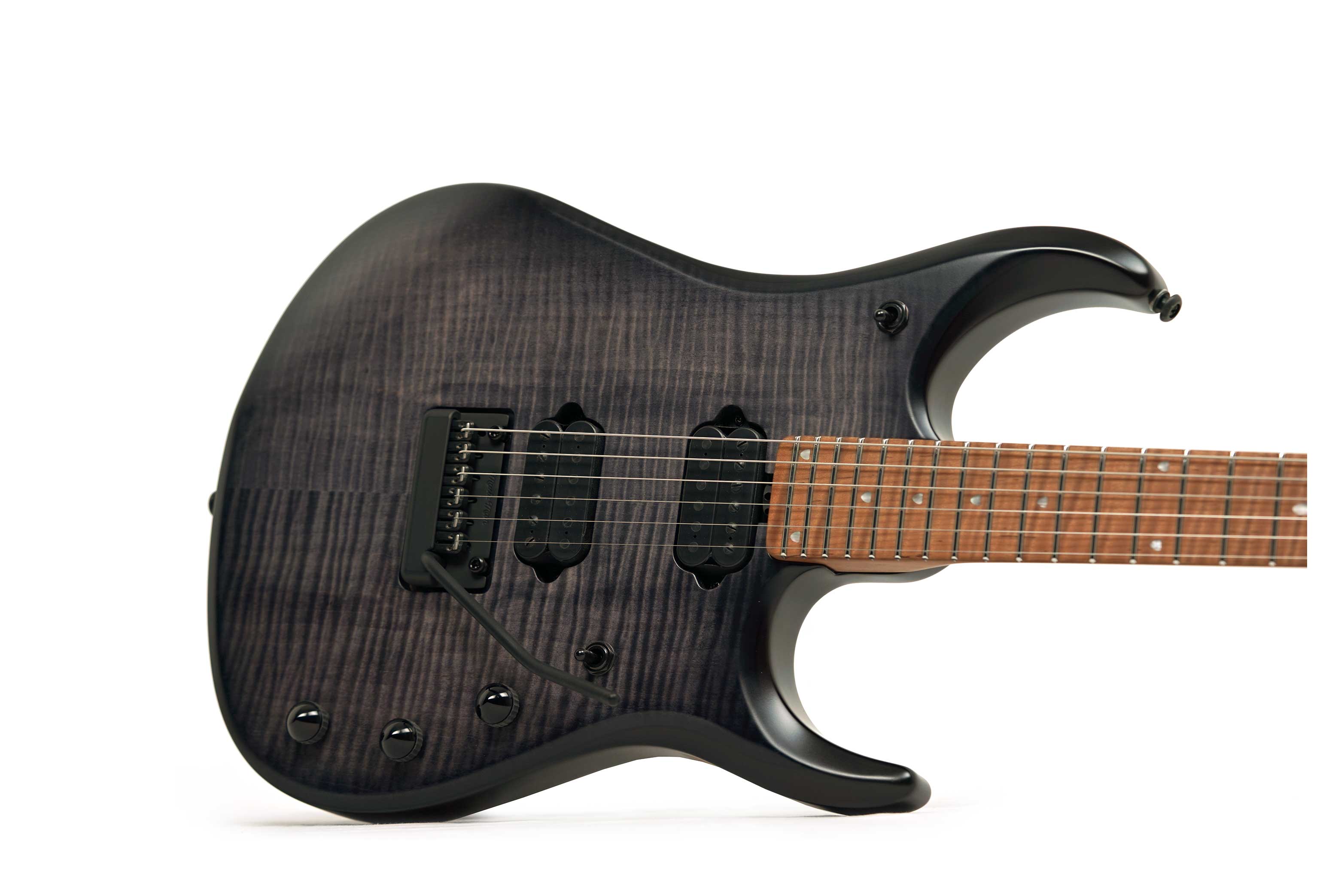 Music Man JP15 Trans Black Flame Maple Fingerboard #H10040
