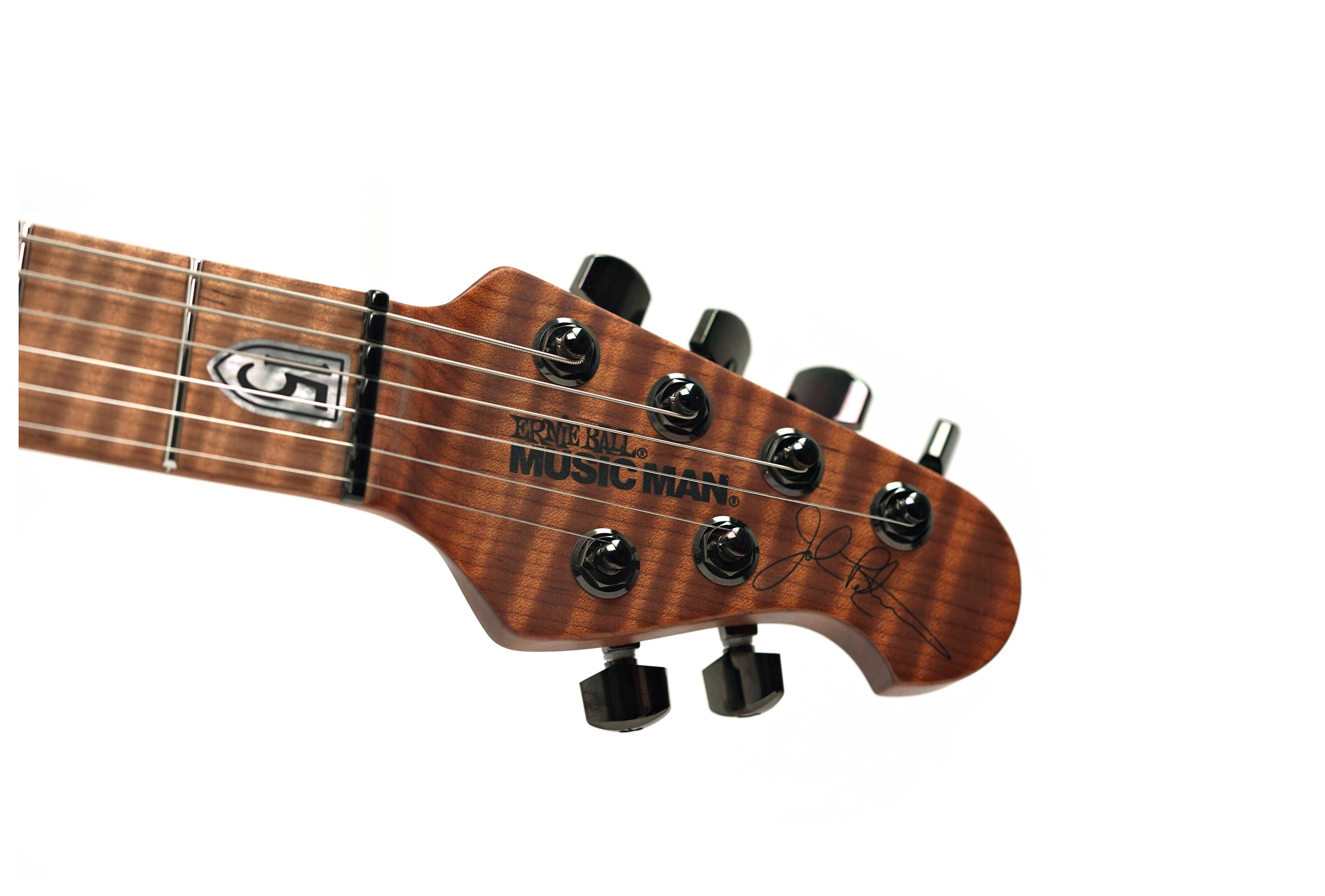 Music Man JP15 Trans Black Flame Maple Fingerboard #H10040