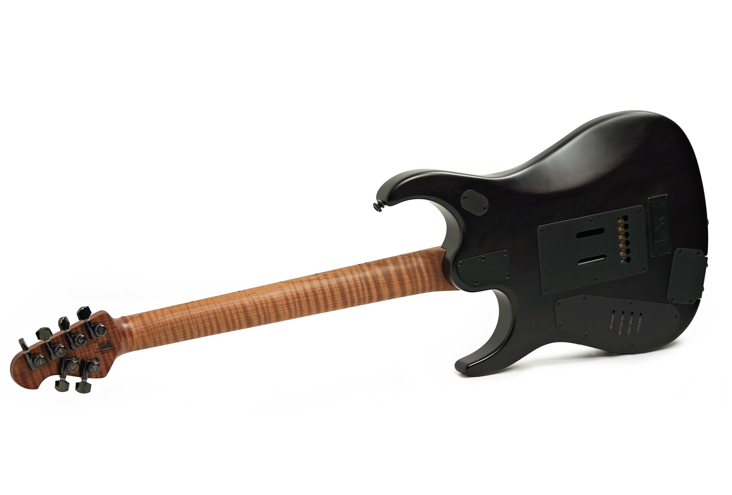 Music Man JP15 Trans Black Flame Maple Fingerboard #H10040