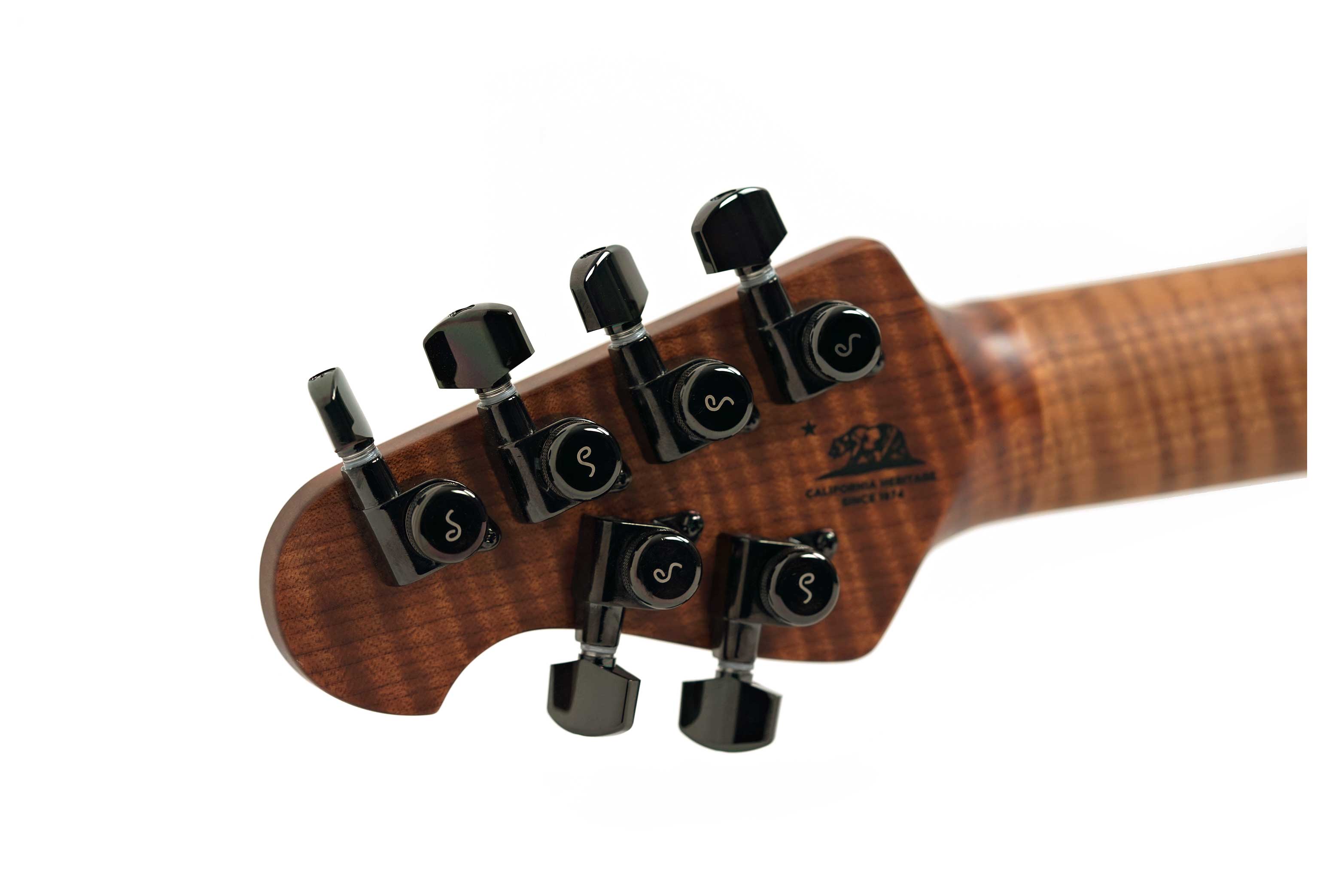 Music Man JP15 Trans Black Flame Maple Fingerboard #H10040