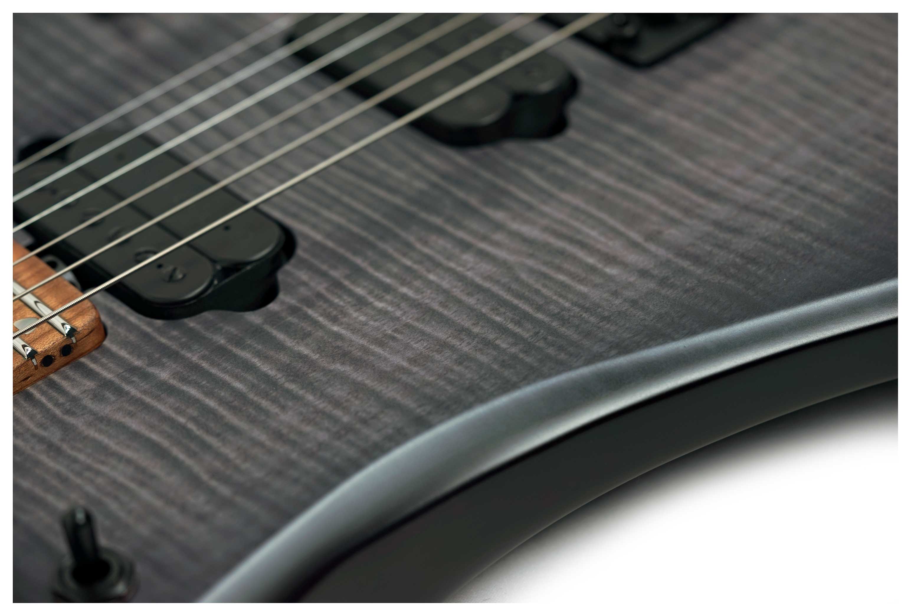 Music Man JP15 Trans Black Flame Maple Fingerboard #H10040