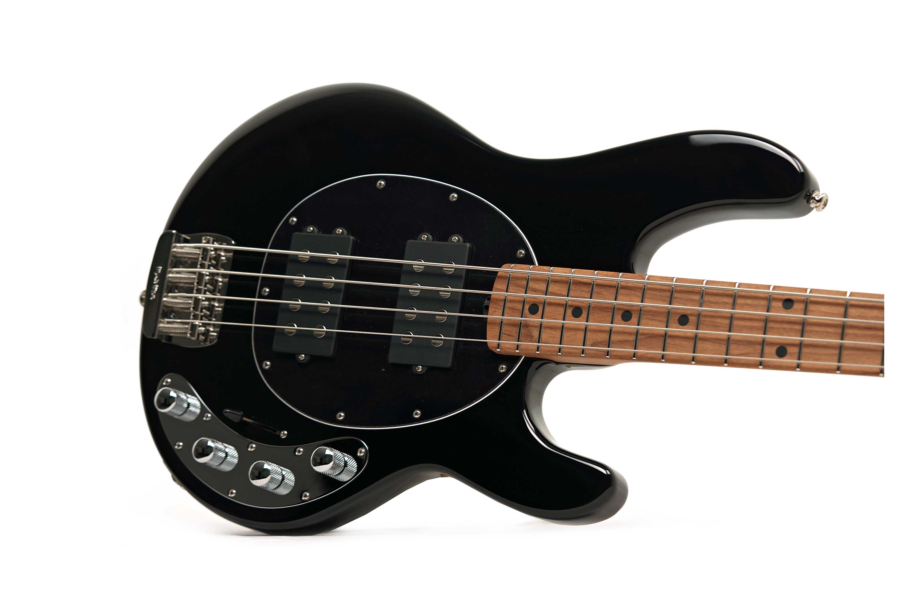 Music Man Stingray Special 4 HH Black Maple Fingerboard #K16340