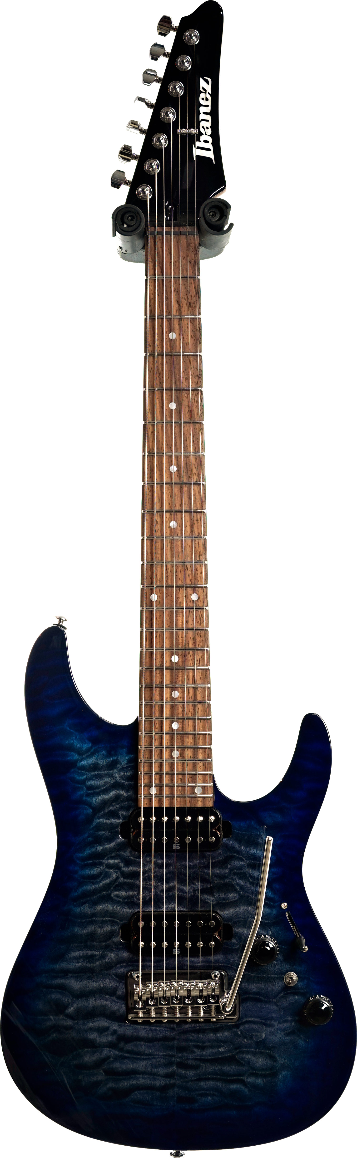 Ibanez AZ427P2QM 7 String Twilight Blue Burst (Nearly New) #230814556