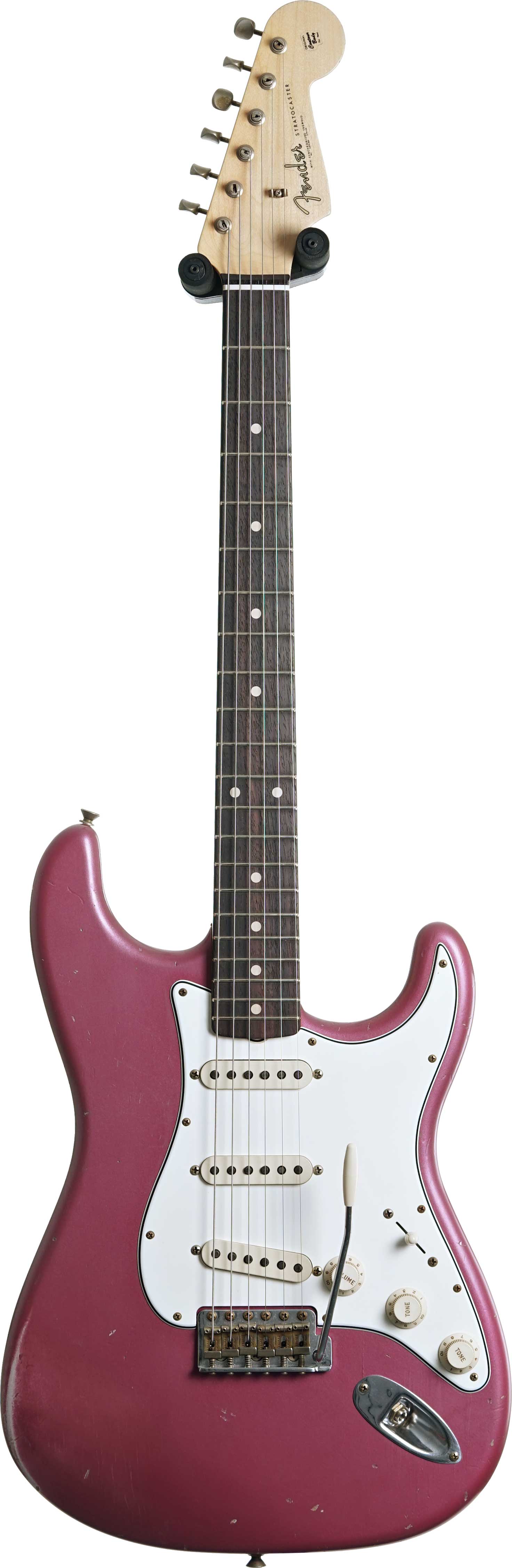 Fender Custom Shop 1962 Stratocaster Journeyman Relic Burgundy Mist Masterbuilt by Austin MacNutt #R139963