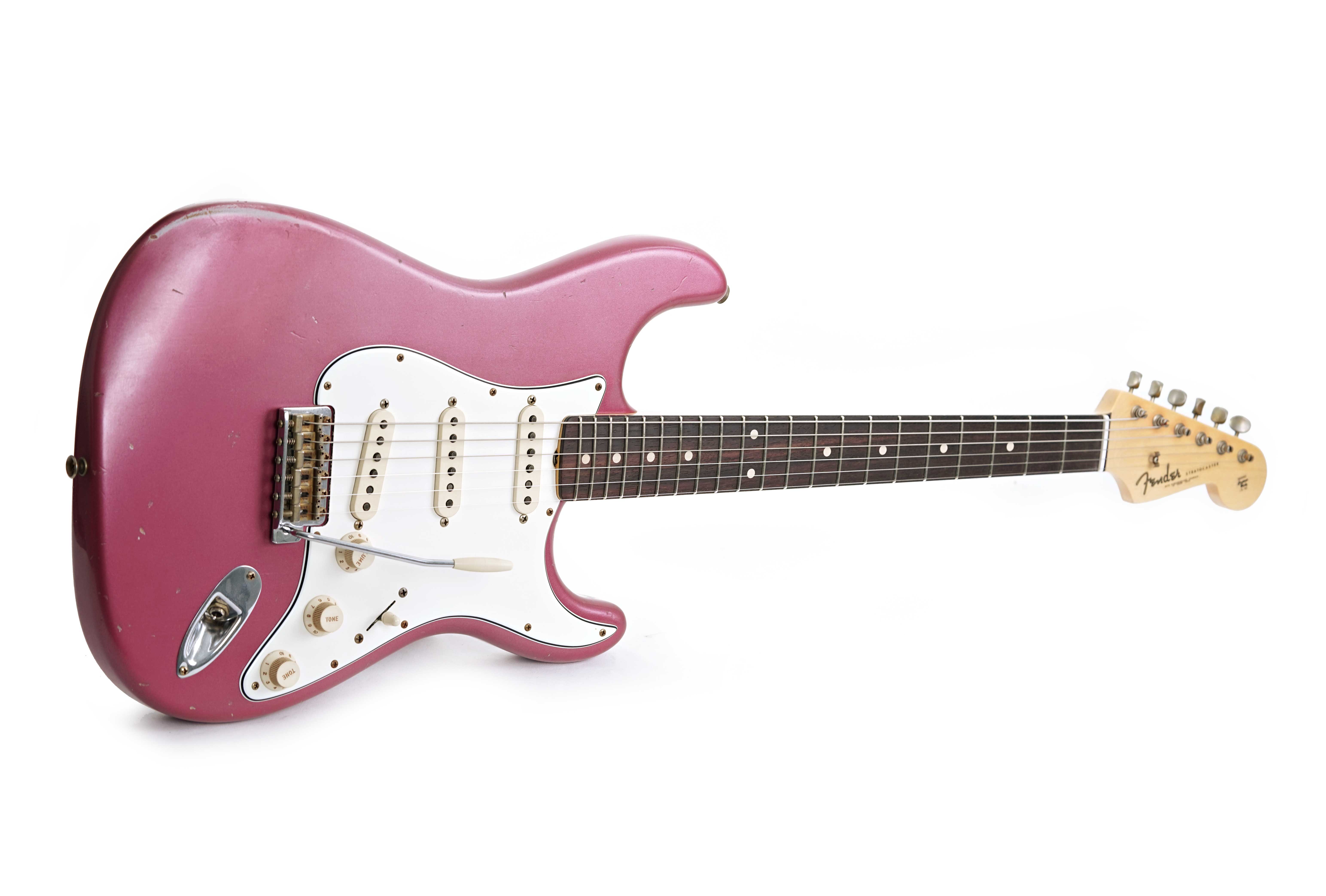 Fender Custom Shop 1962 Stratocaster Journeyman Relic Burgundy Mist Masterbuilt by Austin MacNutt #R139963
