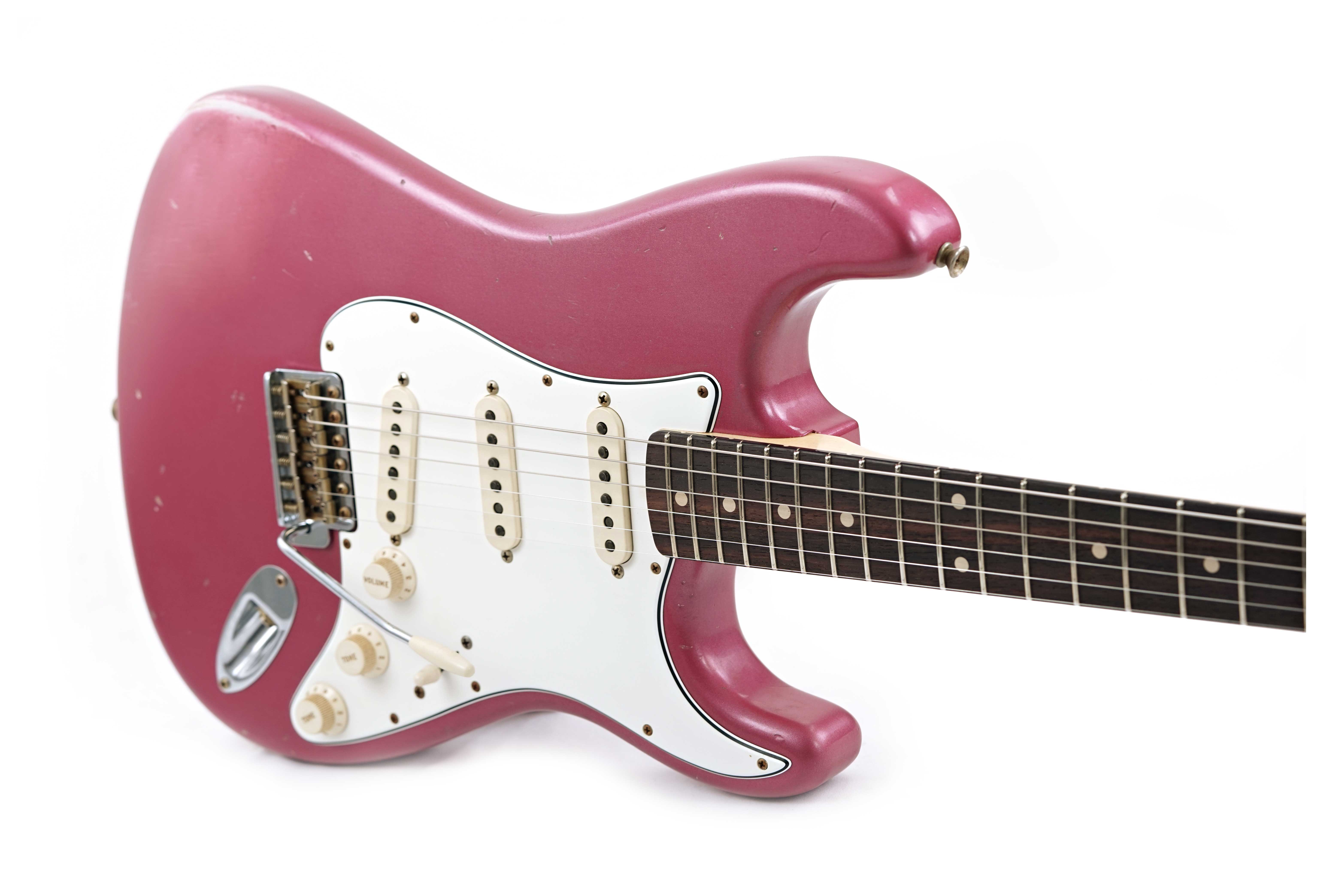 Fender Custom Shop 1962 Stratocaster Journeyman Relic Burgundy Mist Masterbuilt by Austin MacNutt #R139963