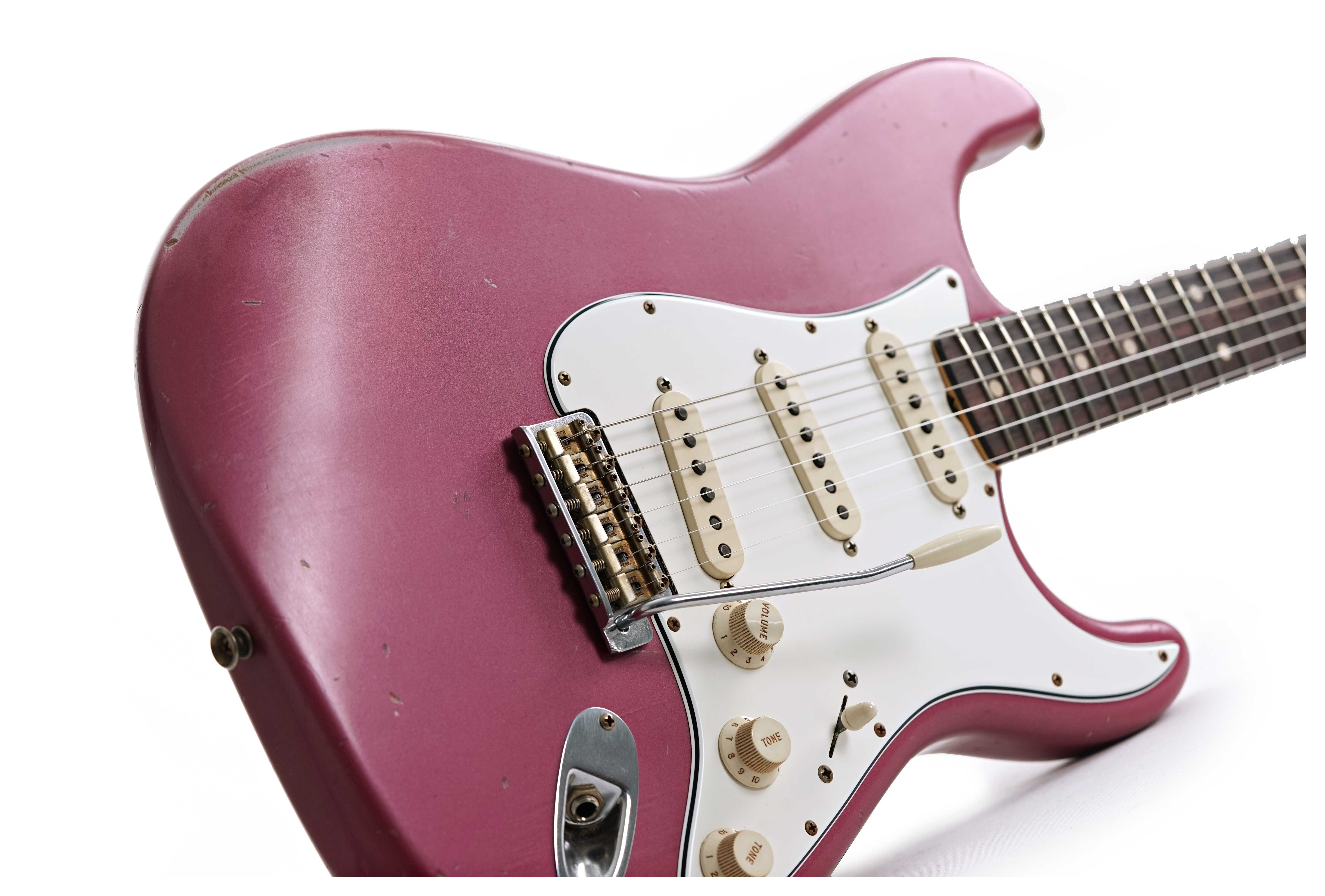 Fender Custom Shop 1962 Stratocaster Journeyman Relic Burgundy Mist Masterbuilt by Austin MacNutt #R139963