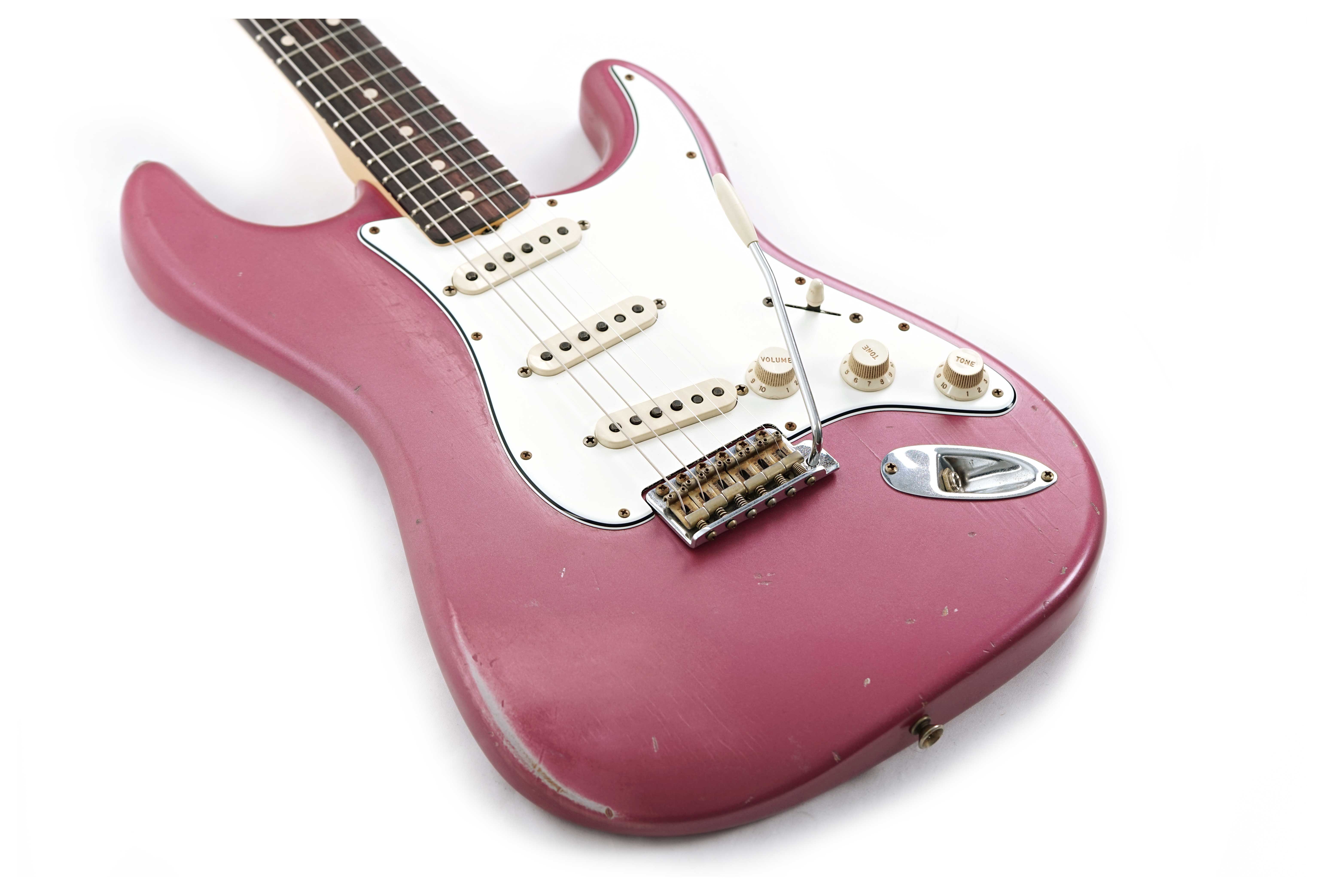 Fender Custom Shop 1962 Stratocaster Journeyman Relic Burgundy Mist Masterbuilt by Austin MacNutt #R139963