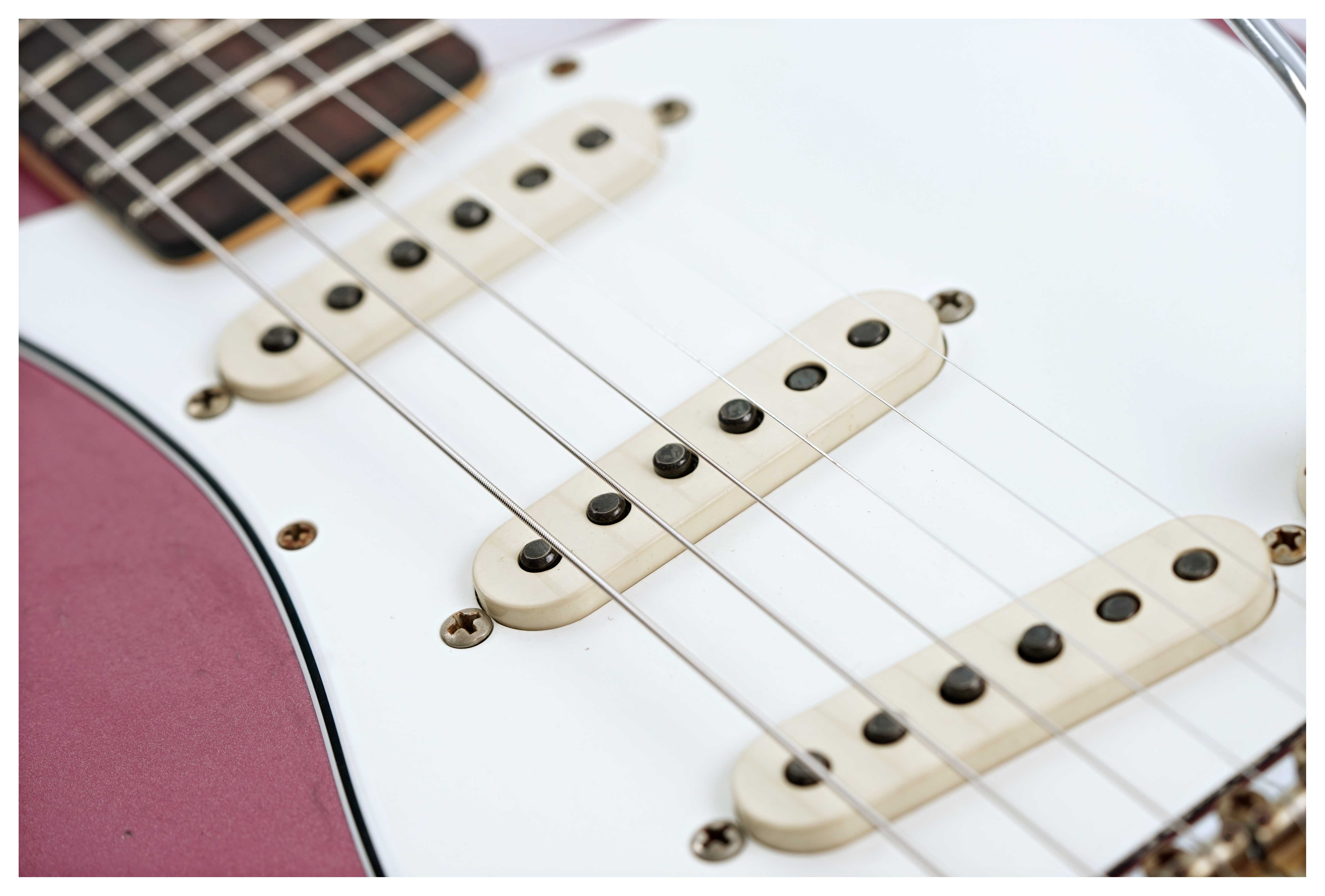 Fender Custom Shop 1962 Stratocaster Journeyman Relic Burgundy Mist Masterbuilt by Austin MacNutt #R139963