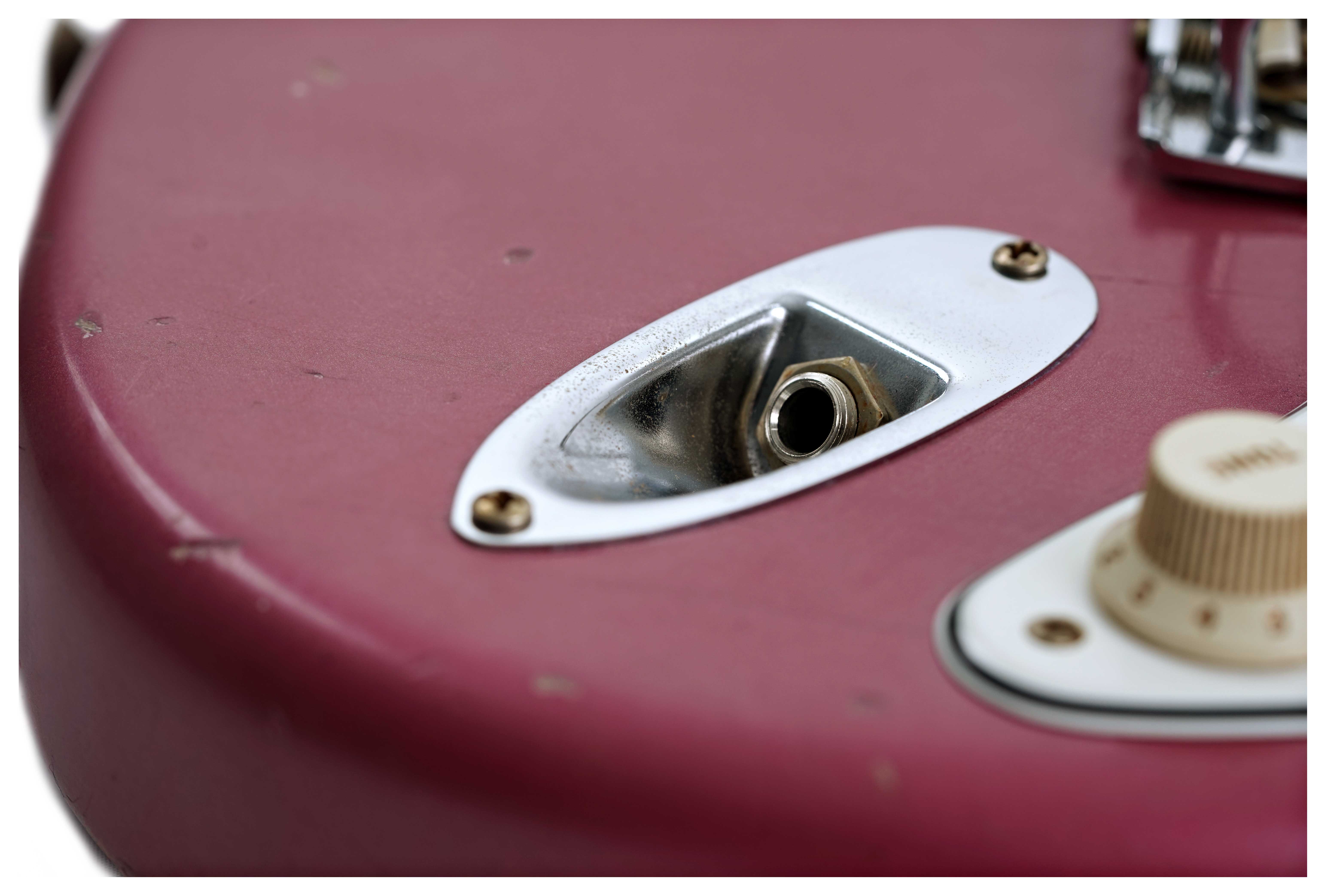 Fender Custom Shop 1962 Stratocaster Journeyman Relic Burgundy Mist Masterbuilt by Austin MacNutt #R139963