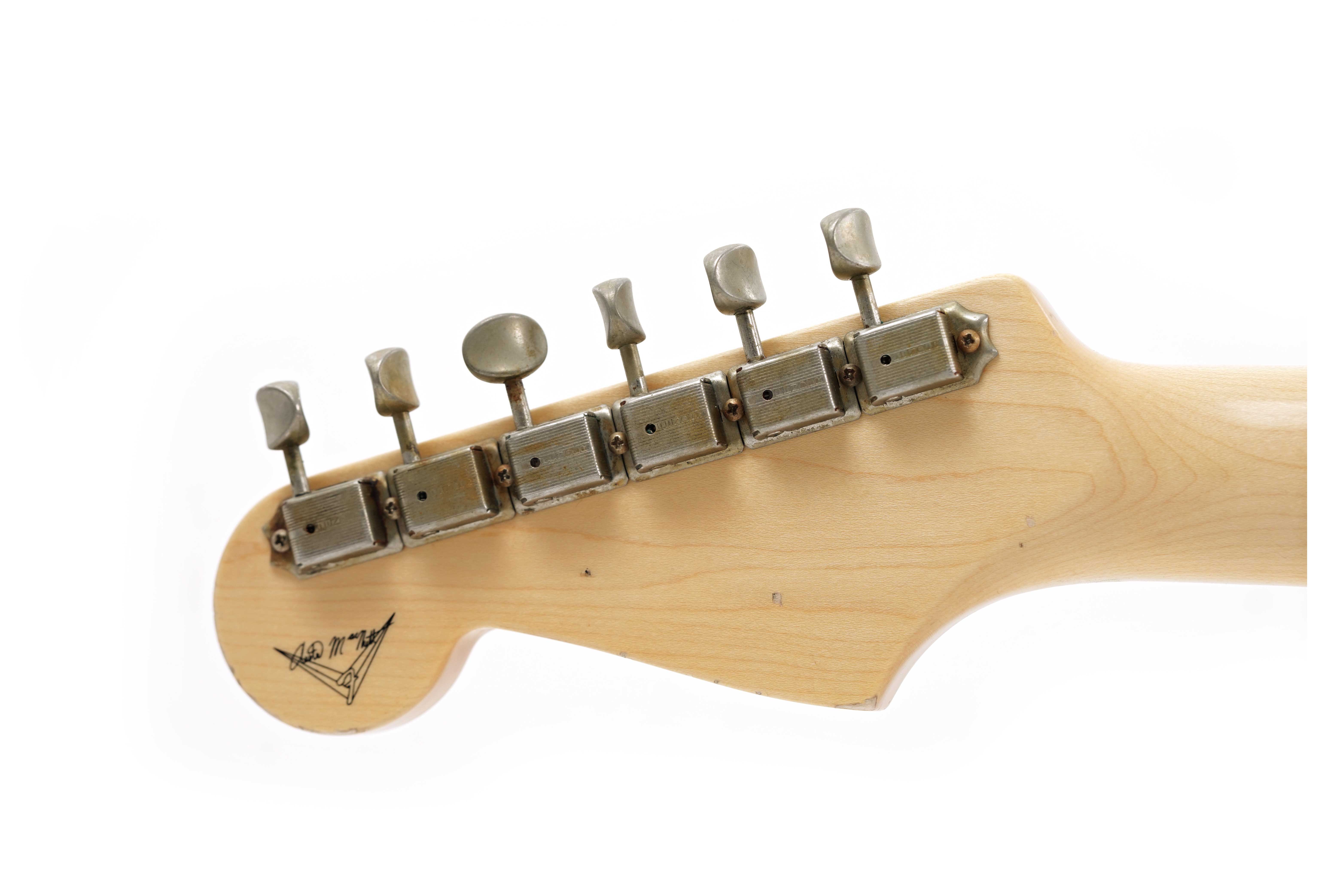 Fender Custom Shop 1962 Stratocaster Journeyman Relic Burgundy Mist Masterbuilt by Austin MacNutt #R139963