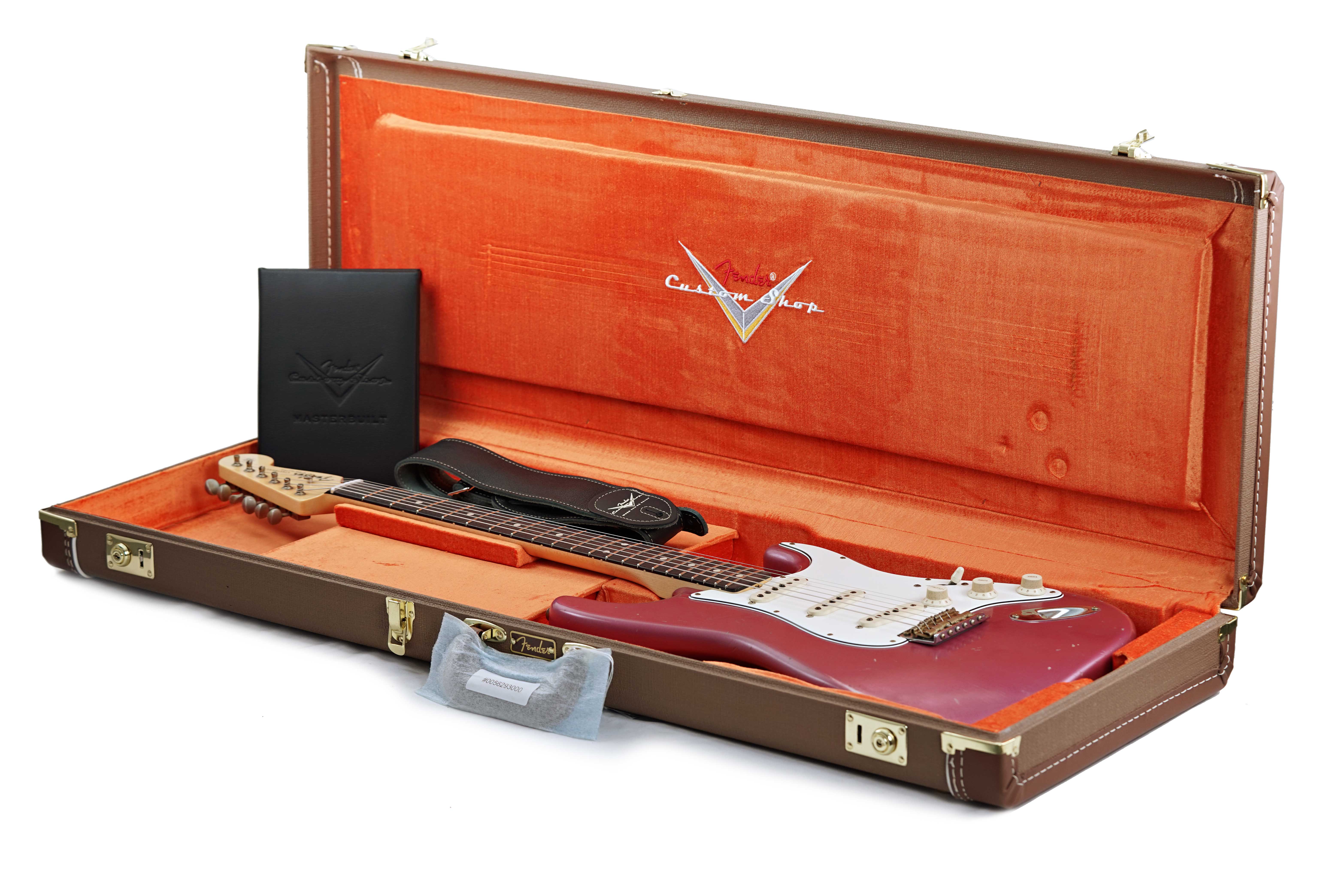 Fender Custom Shop 1962 Stratocaster Journeyman Relic Burgundy Mist Masterbuilt by Austin MacNutt #R139963