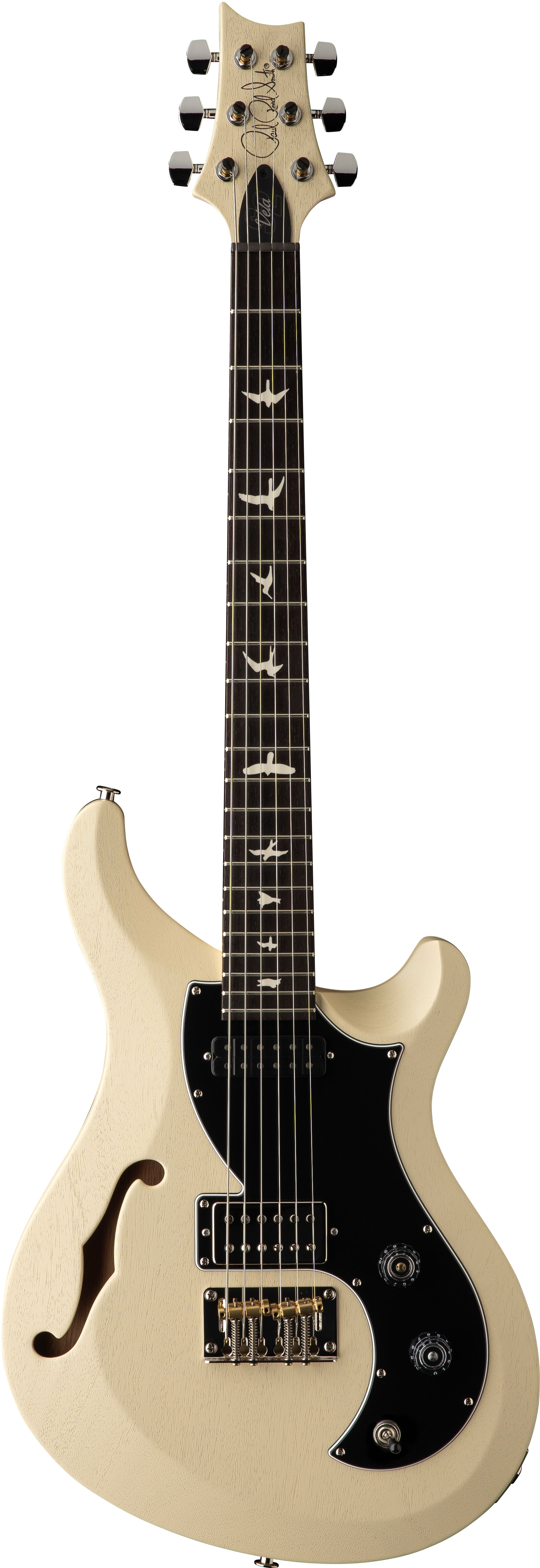 PRS S2 Satin Vela Semi-Hollow Antique White