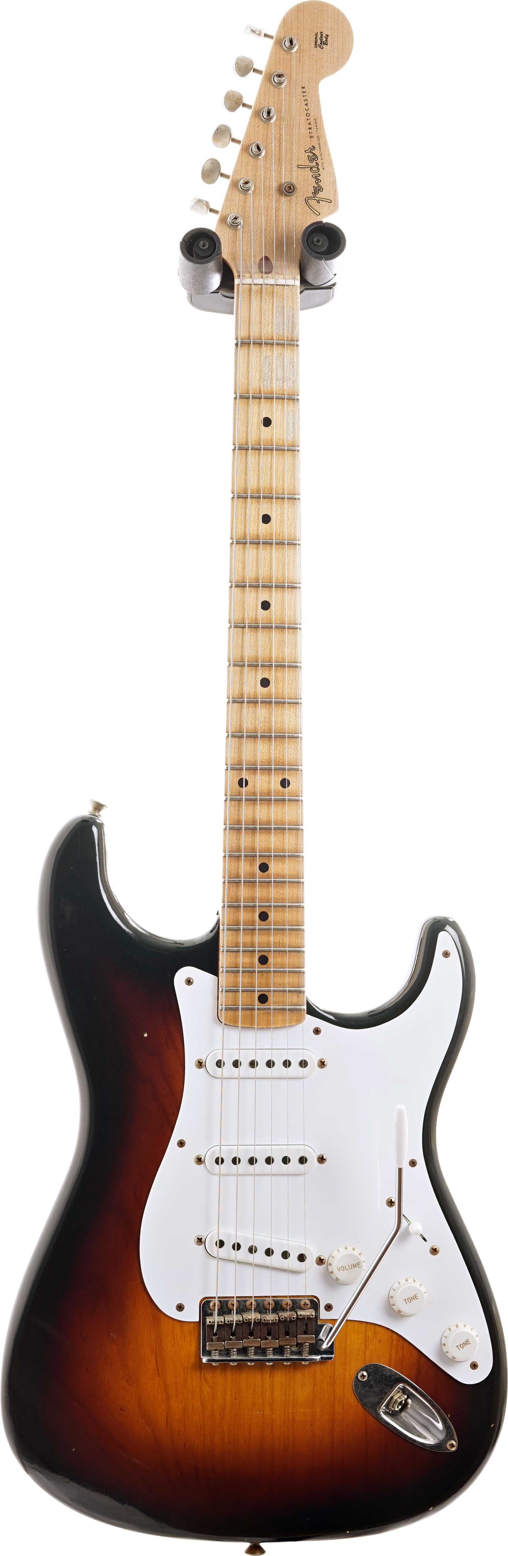 Fender Custom Shop Limited Edition 70th Anniversary 1954 Stratocaster Journeyman Relic Wide Fade 2 Tone Sunburst #4876
