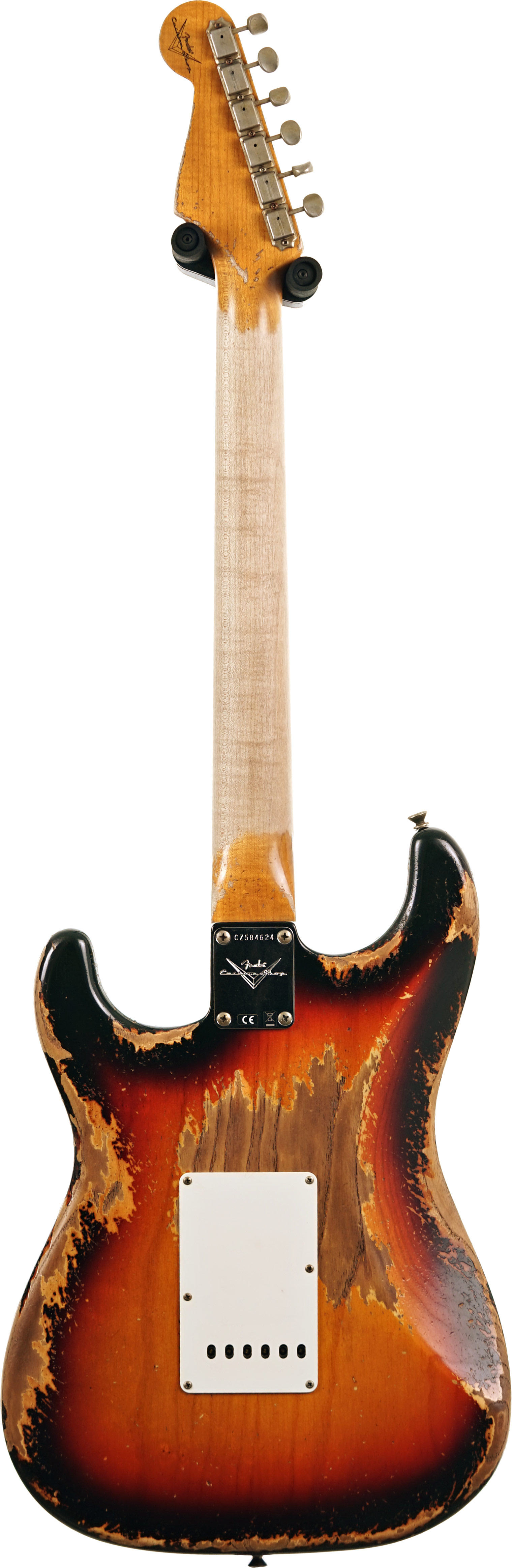 Fender Custom Shop 1963 Stratocaster Super Heavy Relic Super Faded Aged 3-Colour Sunburst #CZ584624