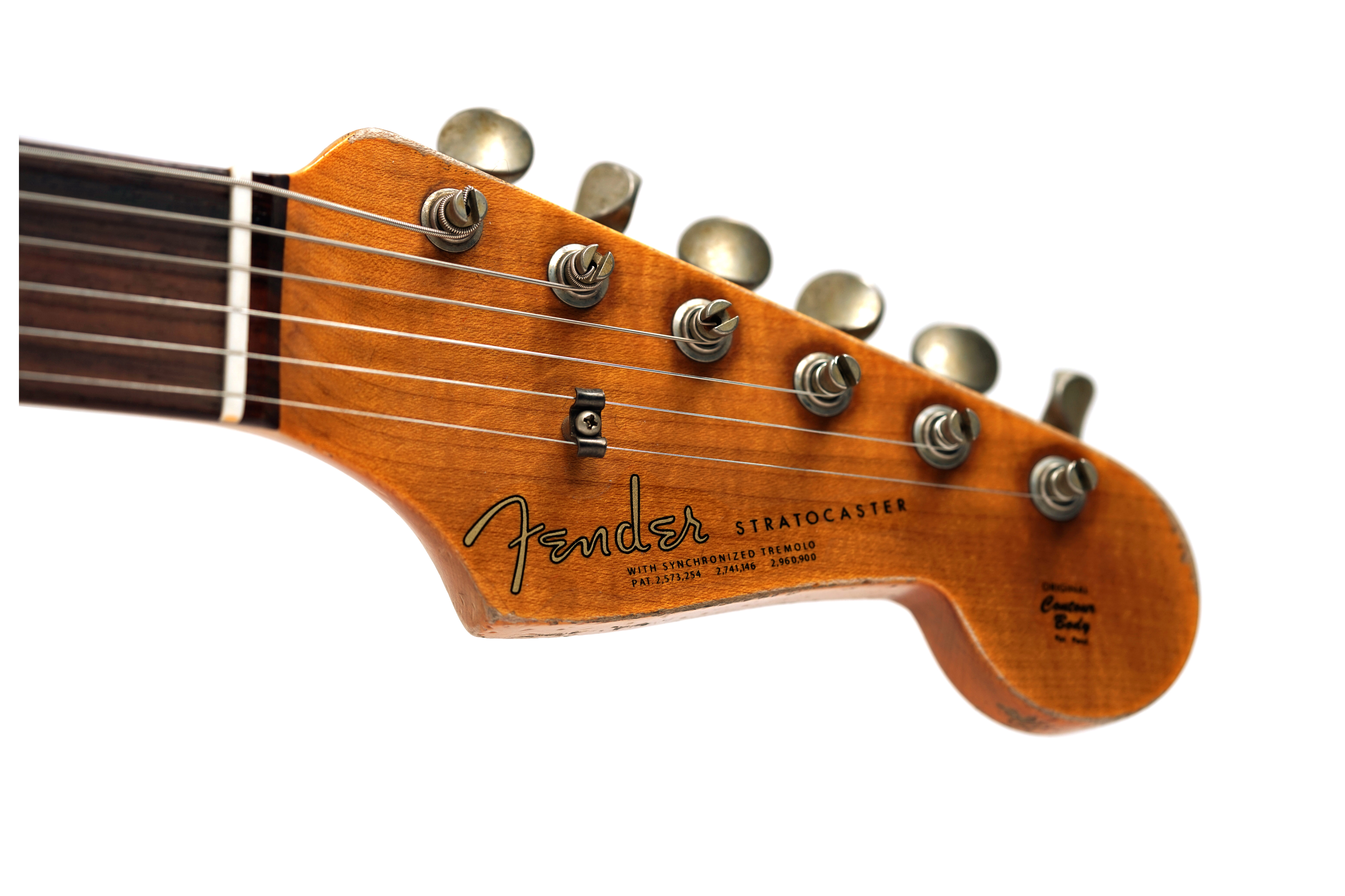 Fender Custom Shop 1963 Stratocaster Super Heavy Relic Super Faded Aged 3-Colour Sunburst #CZ584624