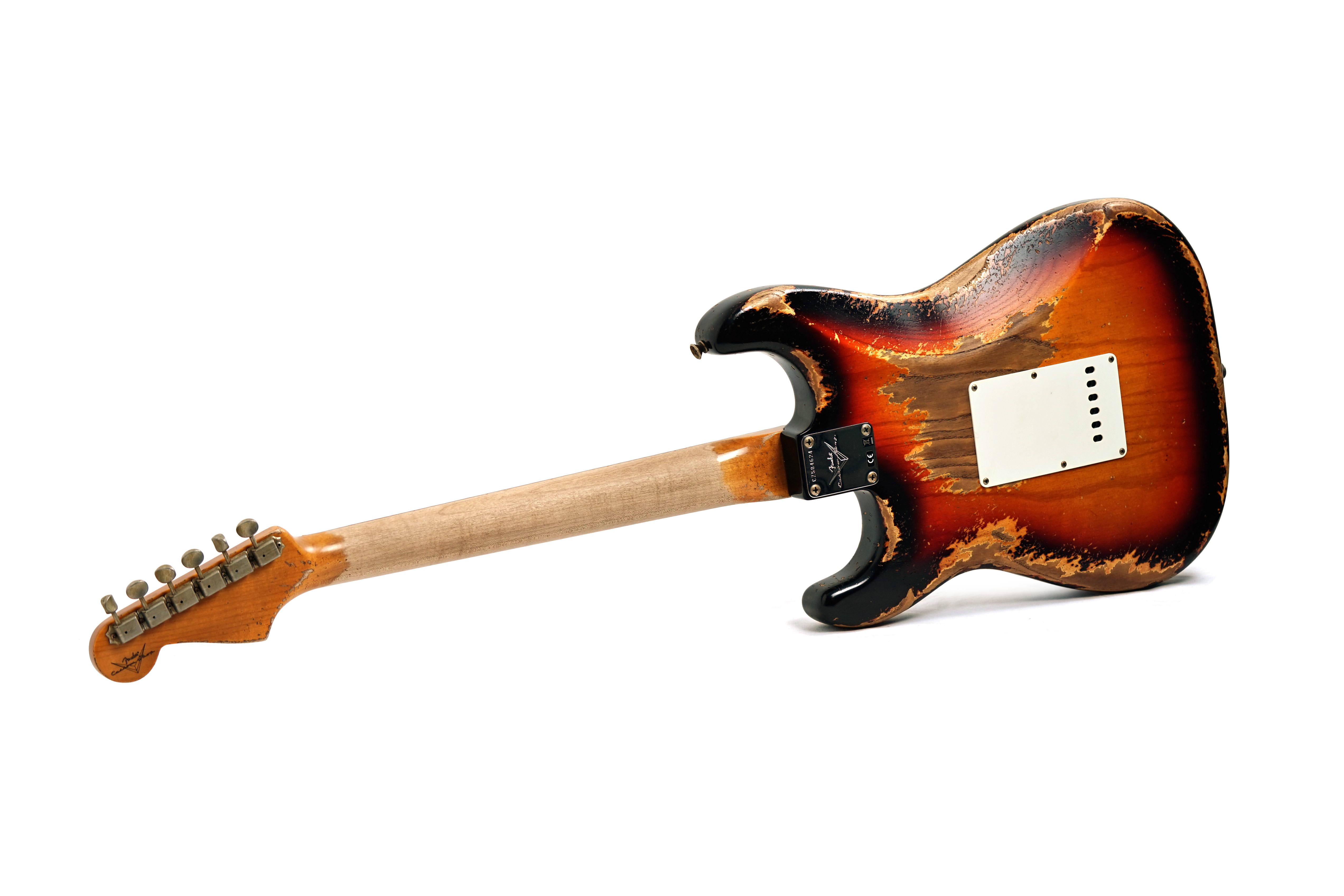 Fender Custom Shop 1963 Stratocaster Super Heavy Relic Super Faded Aged 3-Colour Sunburst #CZ584624