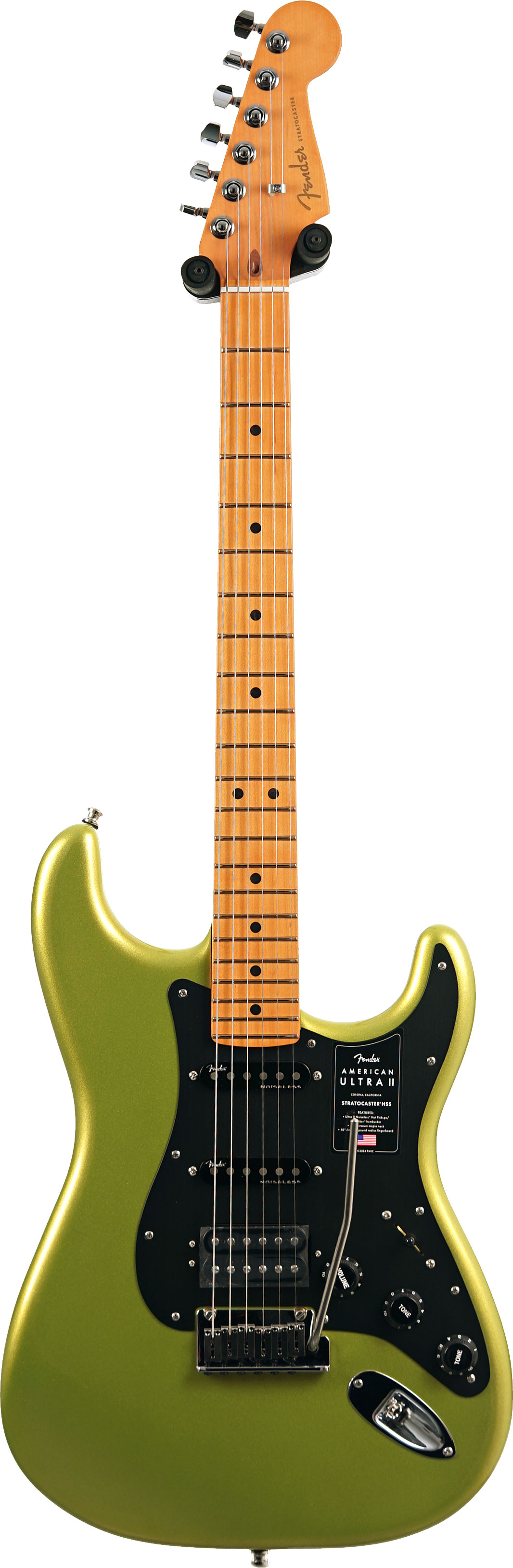 Fender American Ultra II Stratocaster HSS Maple Fingerboard Solar Flare #US25011853