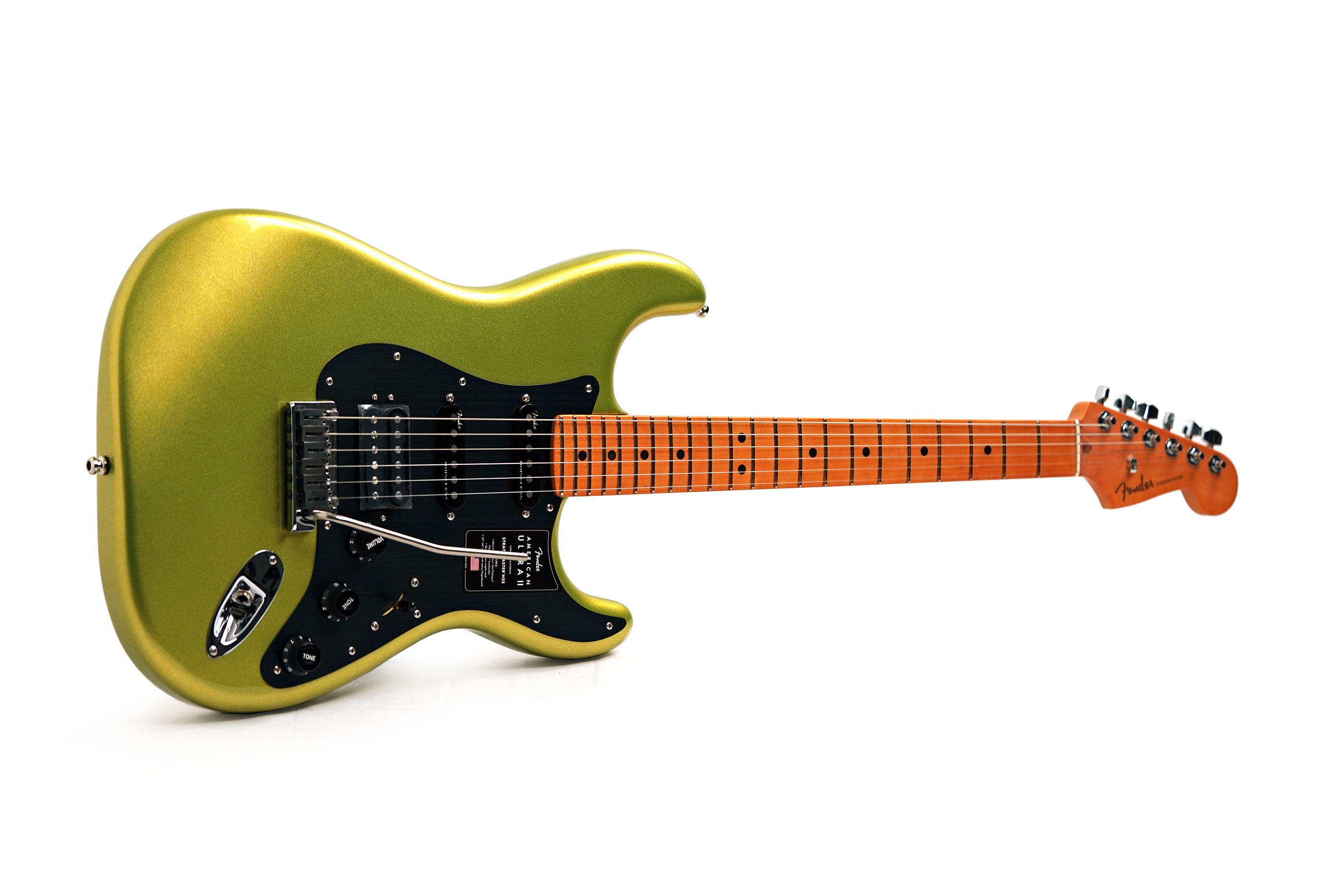 Fender American Ultra II Stratocaster HSS Maple Fingerboard Solar Flare #US25011853