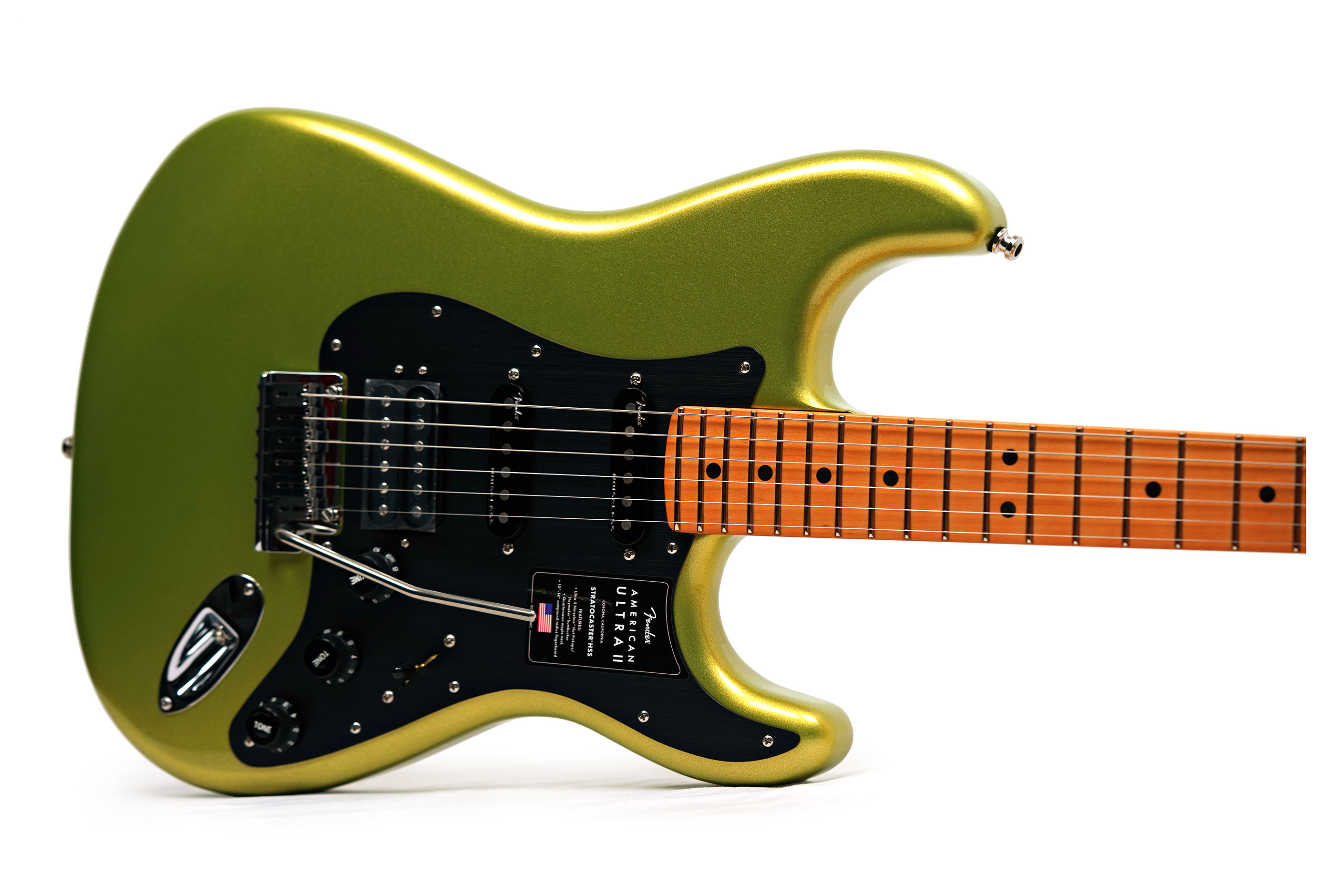Fender American Ultra II Stratocaster HSS Maple Fingerboard Solar Flare #US25011853