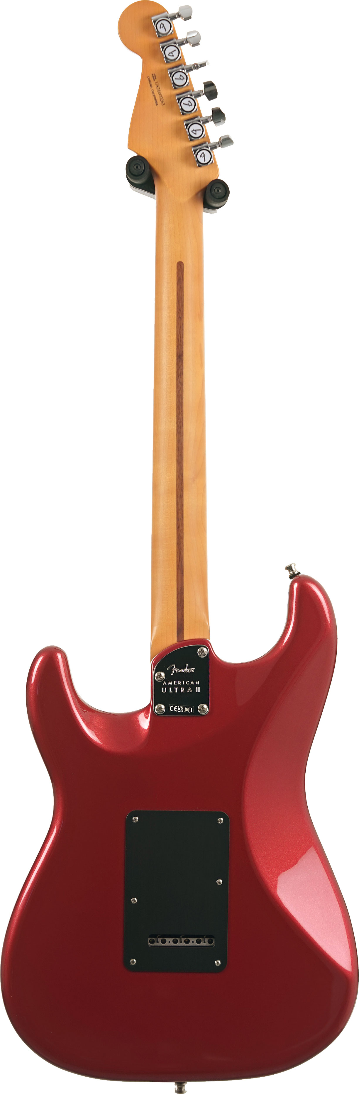 Fender American Ultra II Stratocaster HSS Maple Fingerboard Sinister Red #US26009263