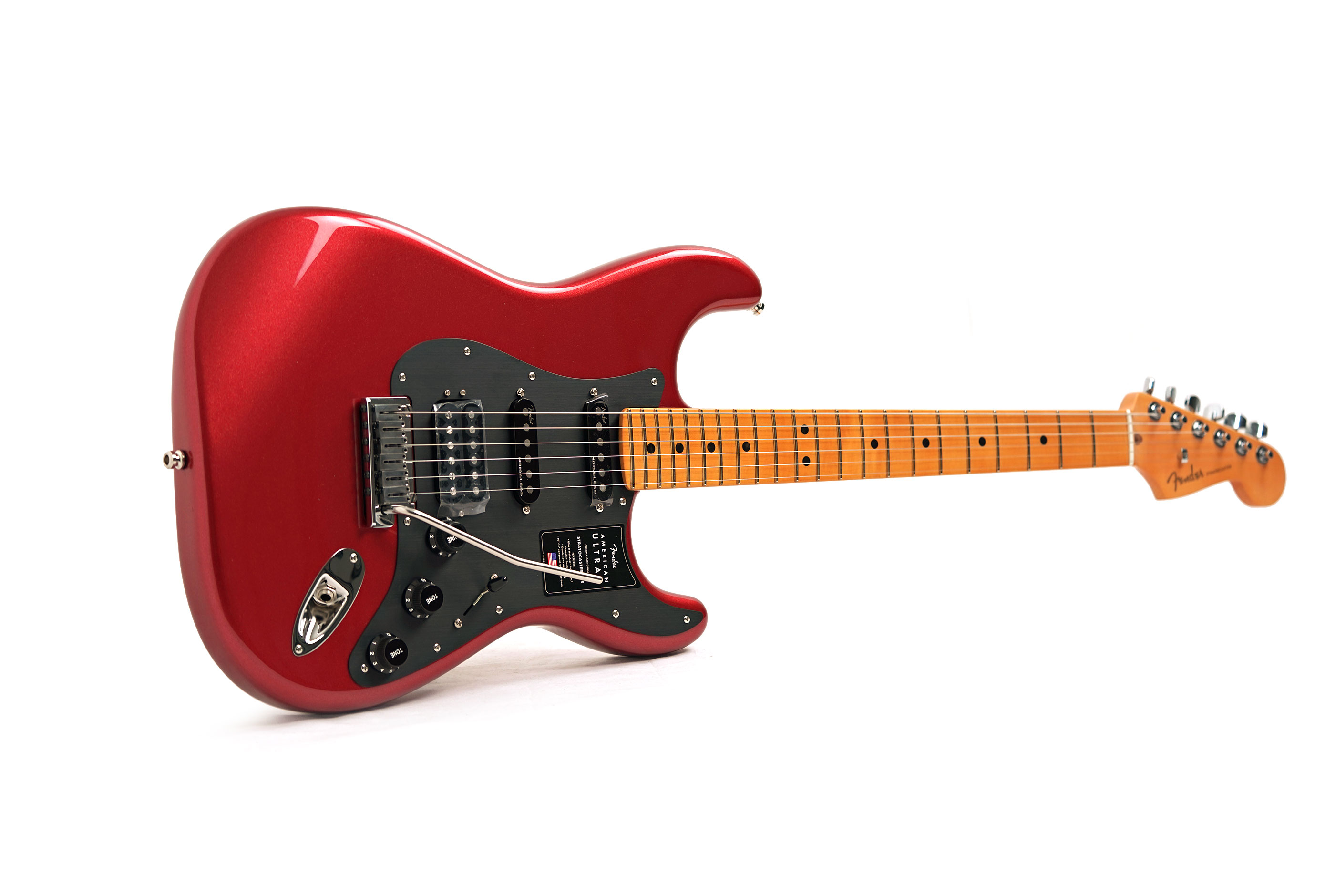 Fender American Ultra II Stratocaster HSS Maple Fingerboard Sinister Red #US26009263