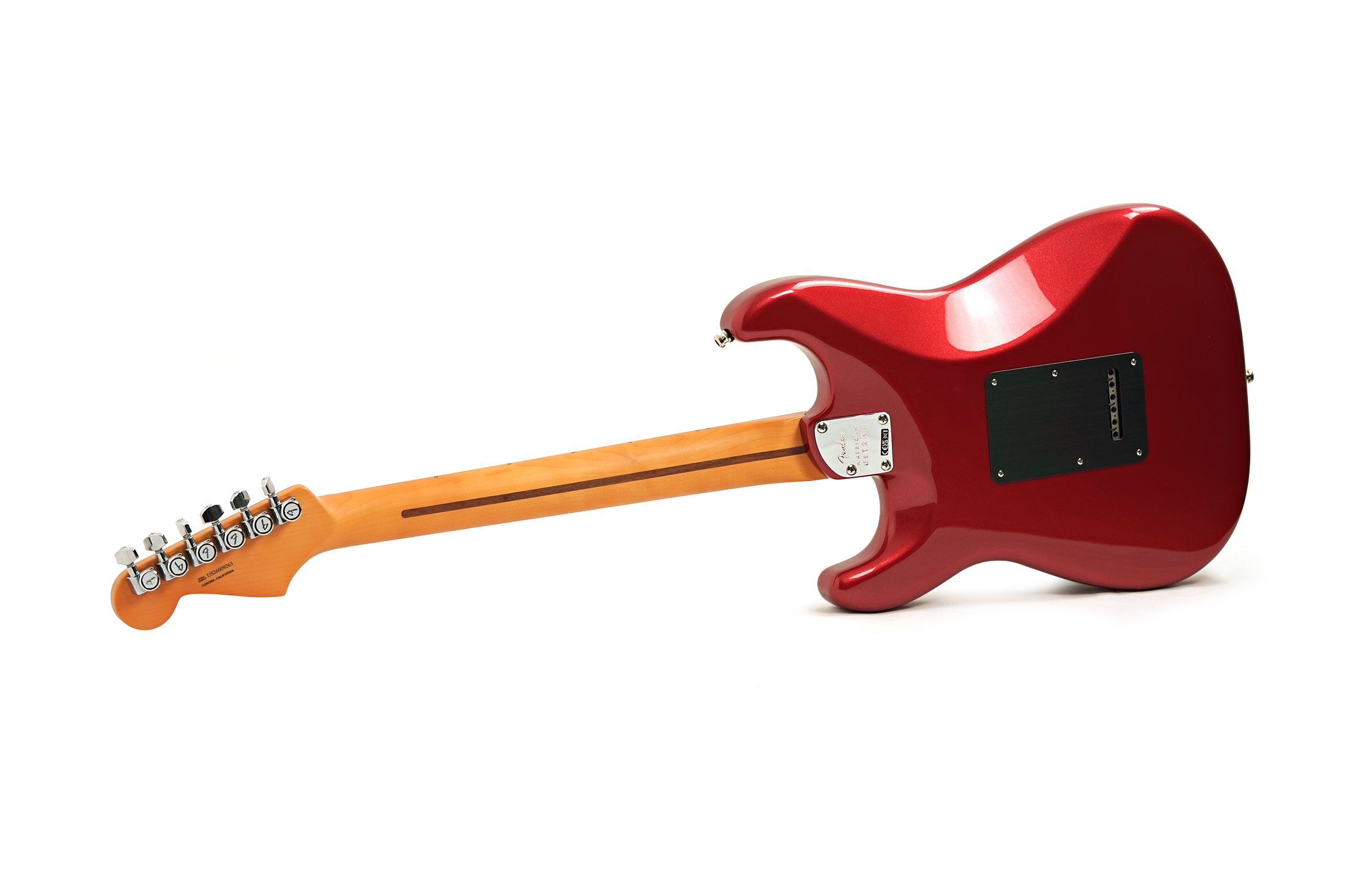 Fender American Ultra II Stratocaster HSS Maple Fingerboard Sinister Red #US26009263