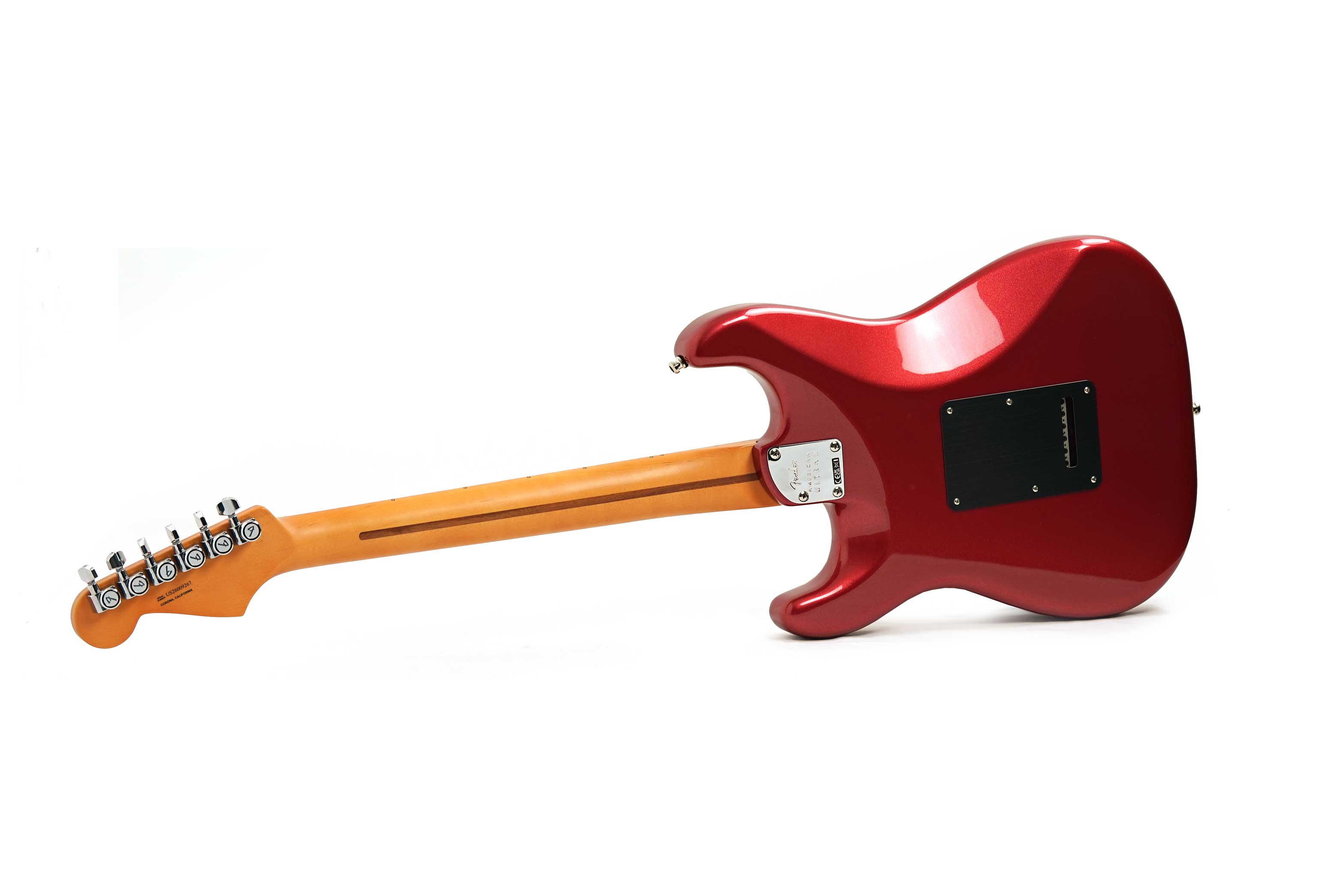 Fender American Ultra II Stratocaster HSS Maple Fingerboard Sinister Red #US26009267