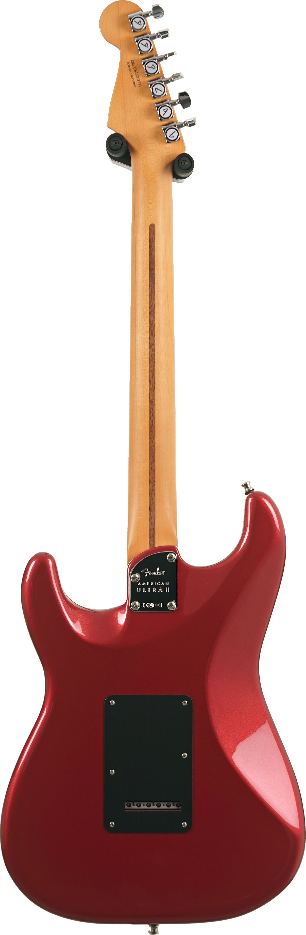 Fender American Ultra II Stratocaster HSS Maple Fingerboard Sinister Red #US26008281