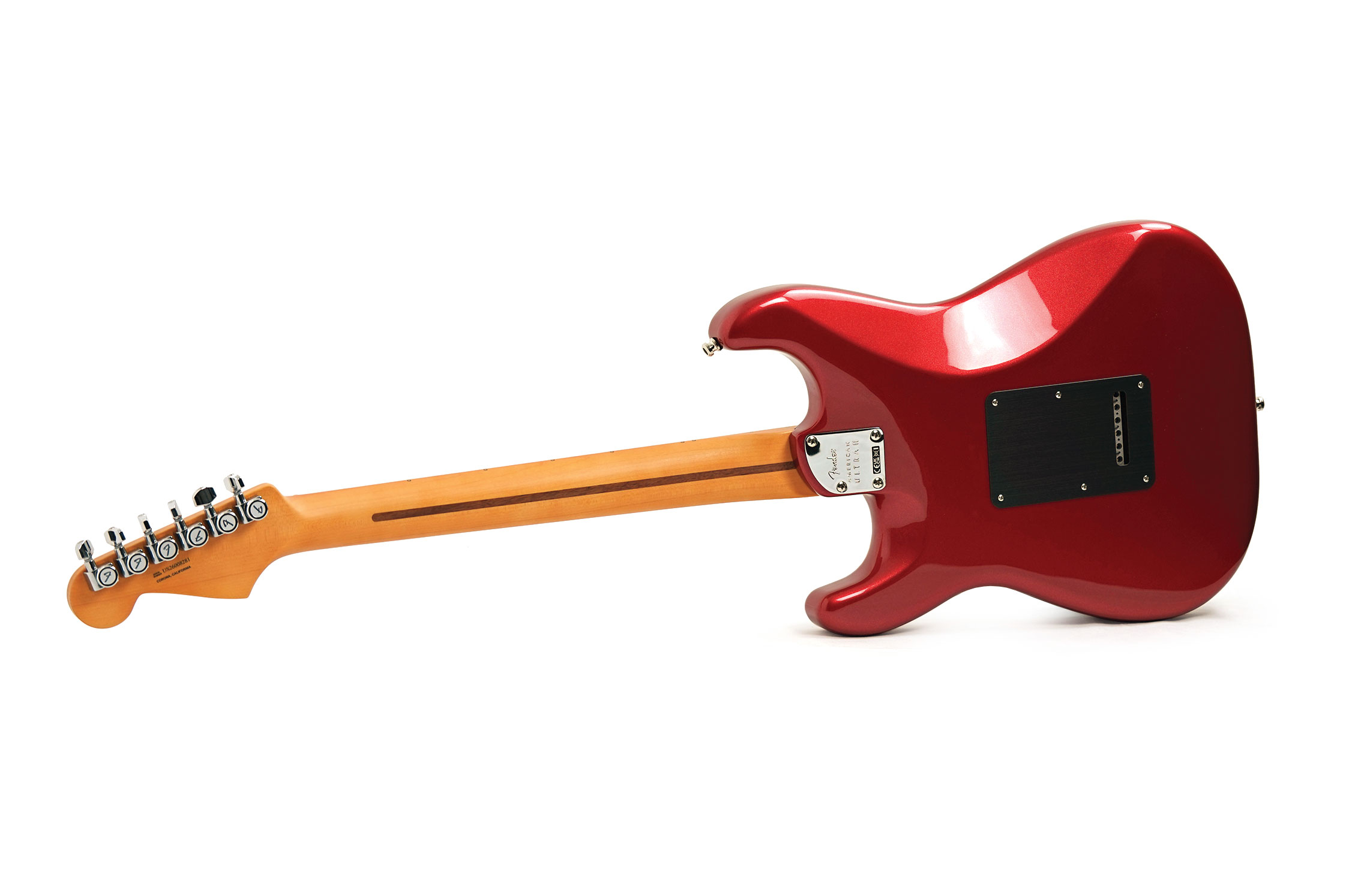 Fender American Ultra II Stratocaster HSS Maple Fingerboard Sinister Red #US26008281