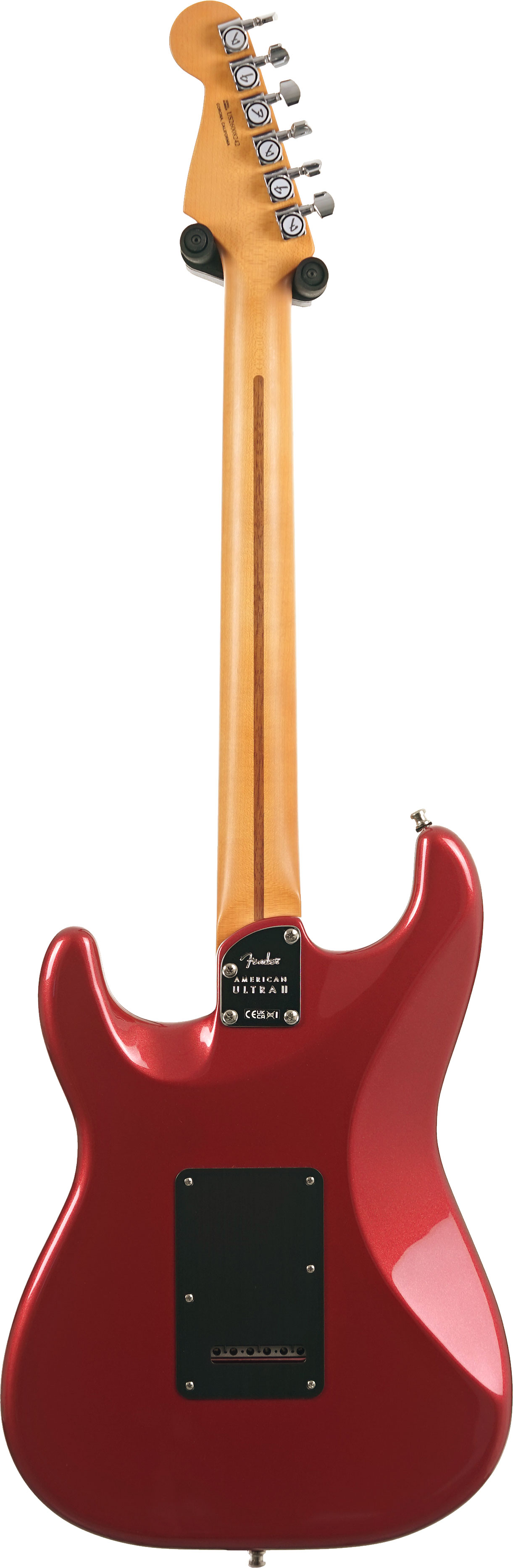 Fender American Ultra II Stratocaster HSS Maple Fingerboard Sinister Red #US26008242