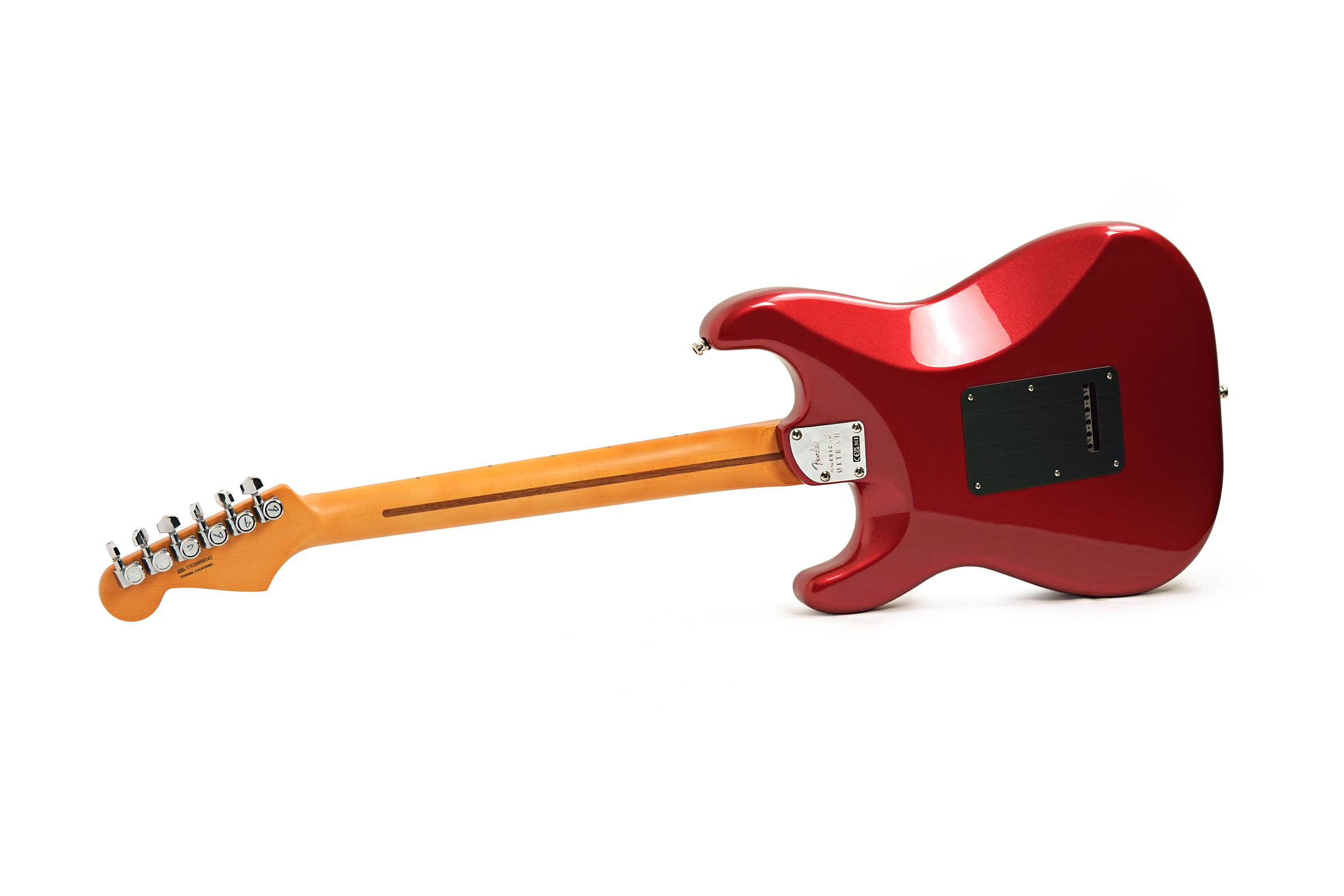 Fender American Ultra II Stratocaster HSS Maple Fingerboard Sinister Red #US26008242