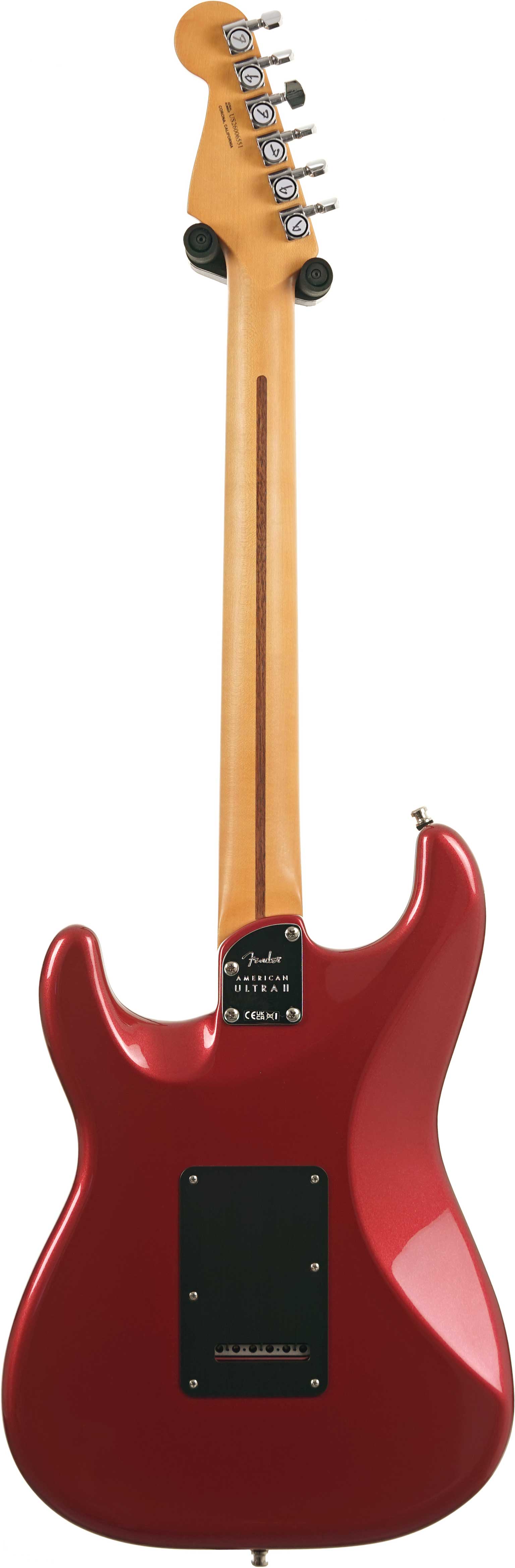 Fender American Ultra II Stratocaster HSS Maple Fingerboard Sinister Red #US26006551