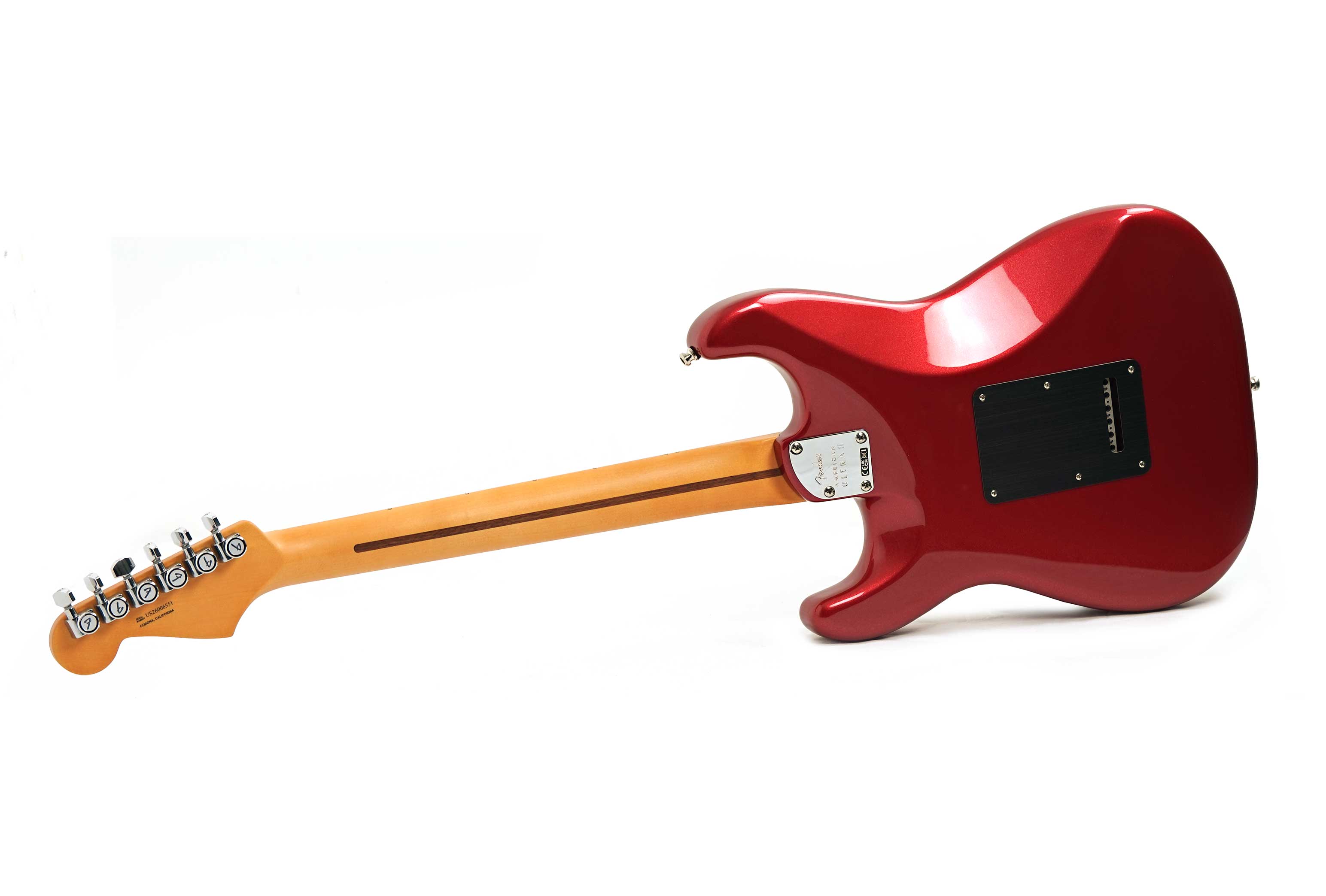 Fender American Ultra II Stratocaster HSS Maple Fingerboard Sinister Red #US26006551