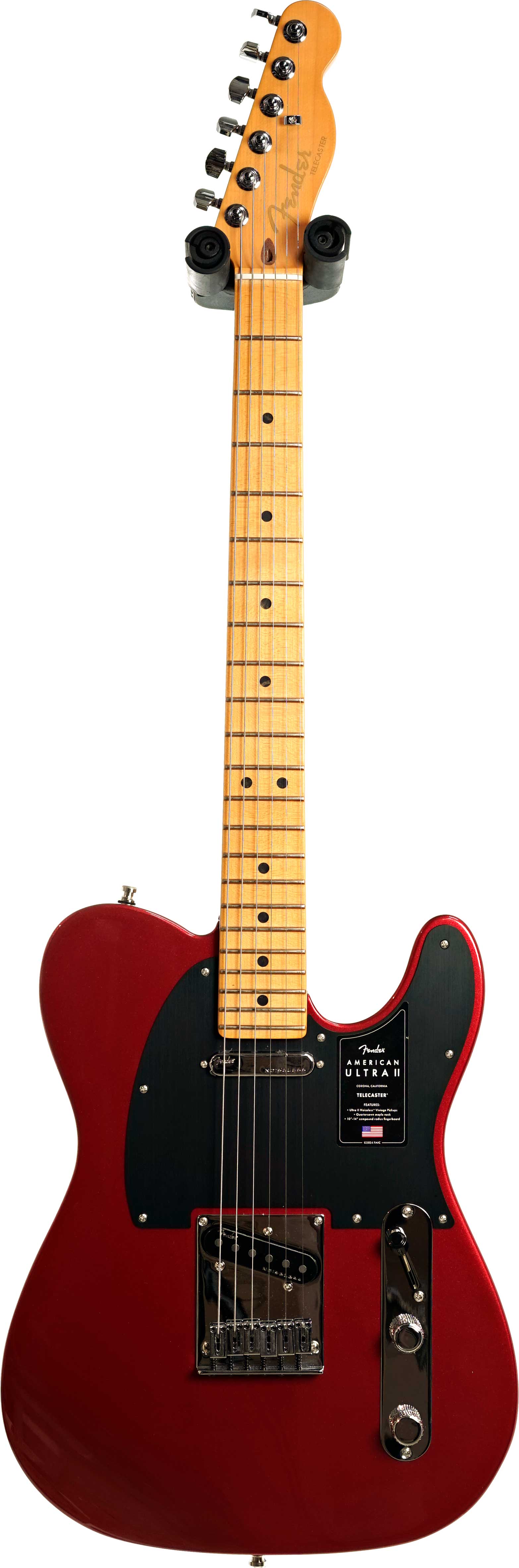 Fender American Ultra II Telecaster Sinister Red Maple Fingerboard (Ex-Demo) #US25009951
