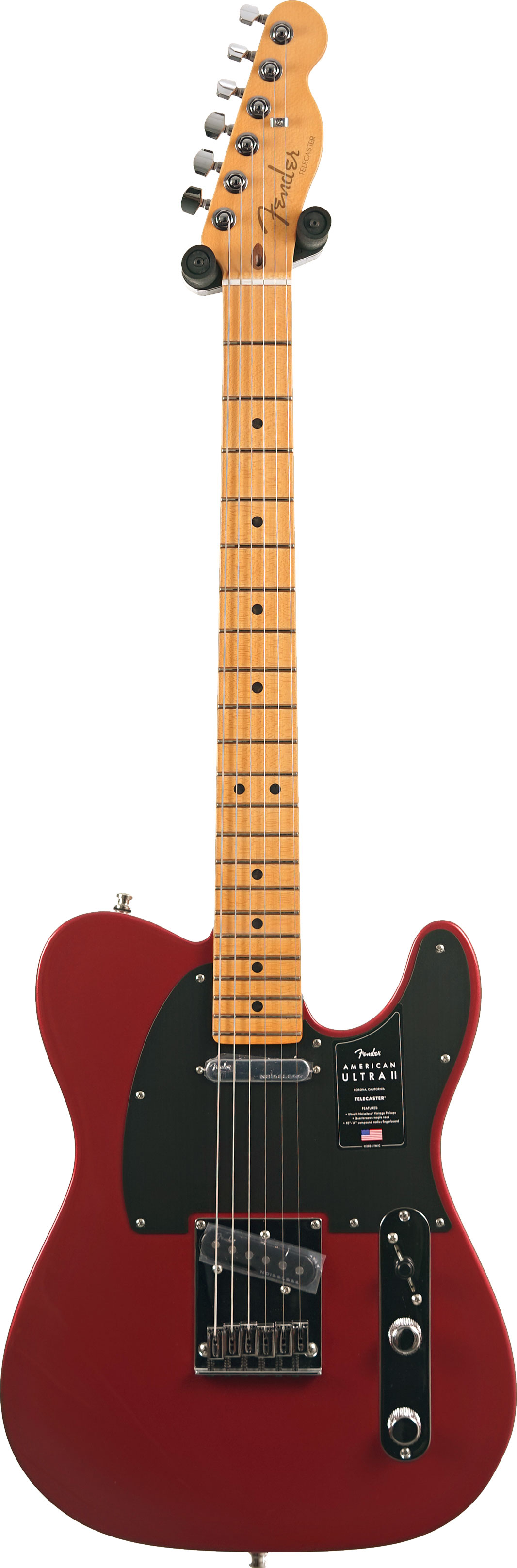 Fender American Ultra II Telecaster Sinister Red Maple Fingerboard #US25022028