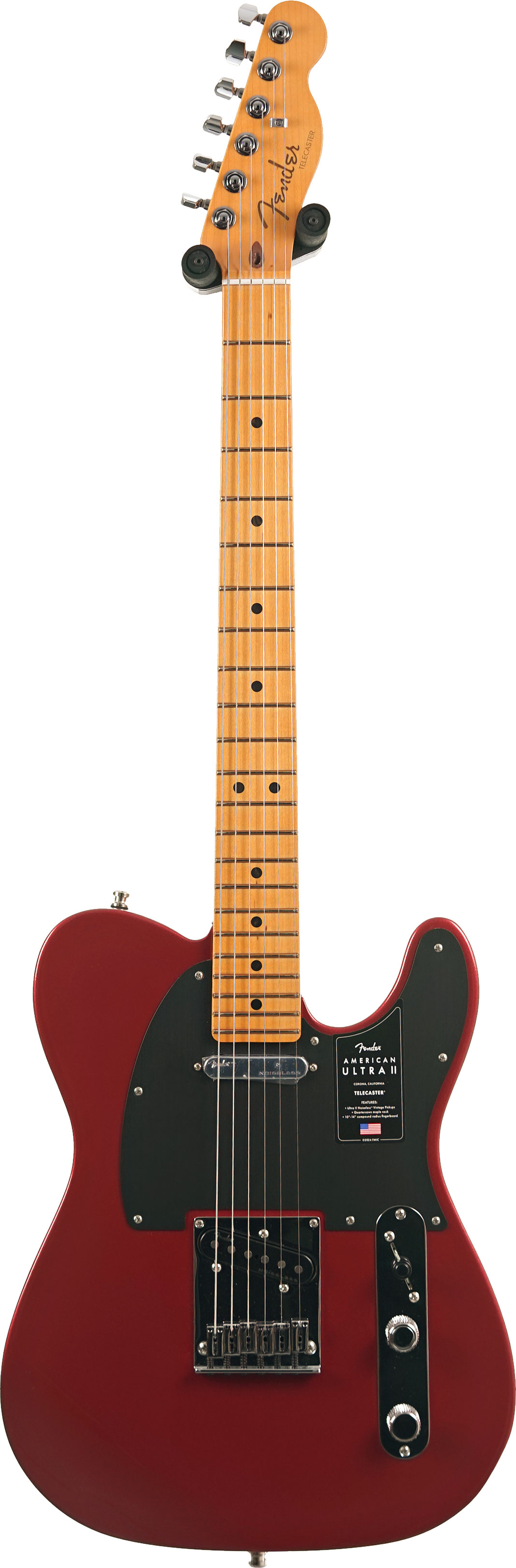 Fender American Ultra II Telecaster Sinister Red Maple Fingerboard #US26005254
