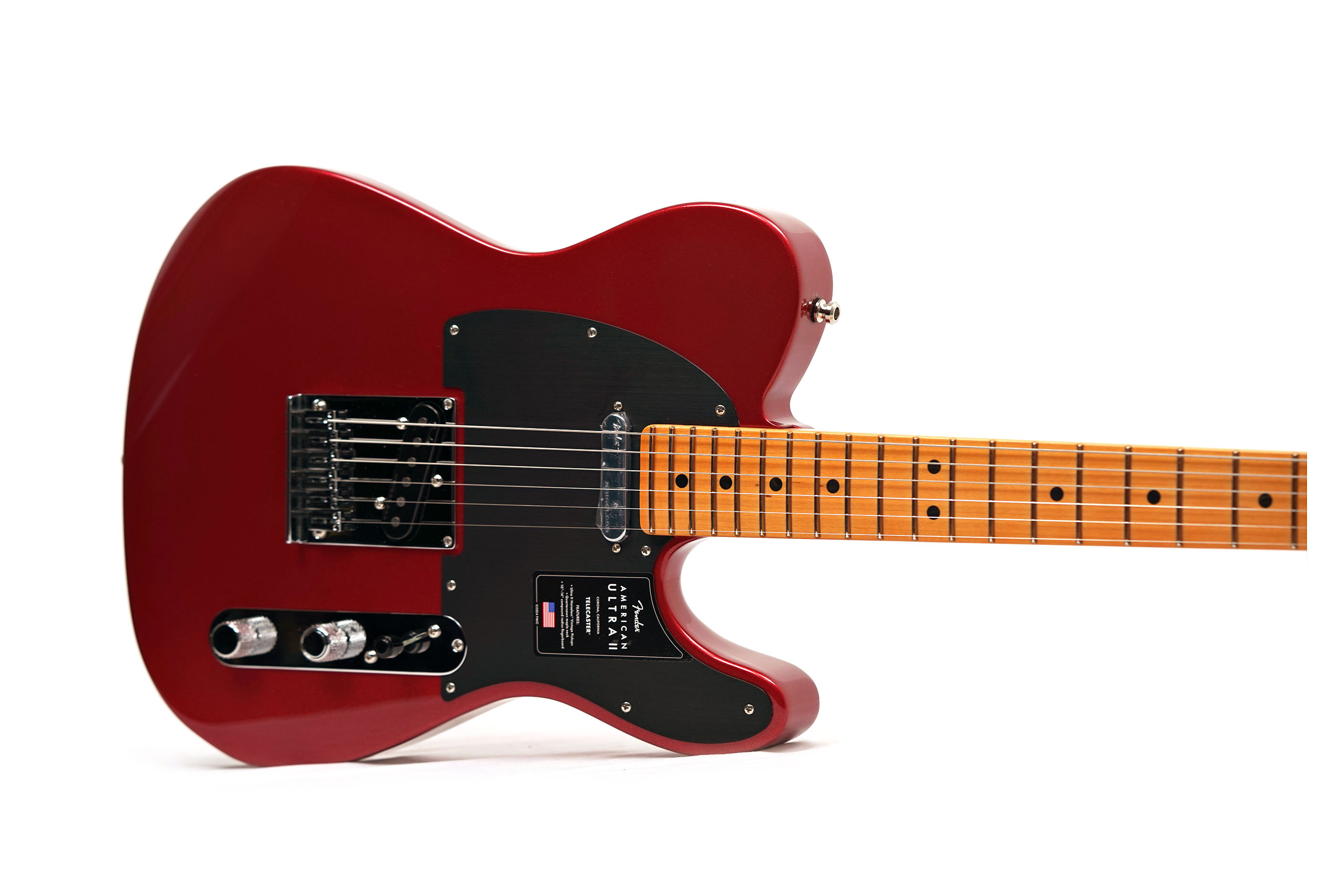 Fender American Ultra II Telecaster Sinister Red Maple Fingerboard #US26005254