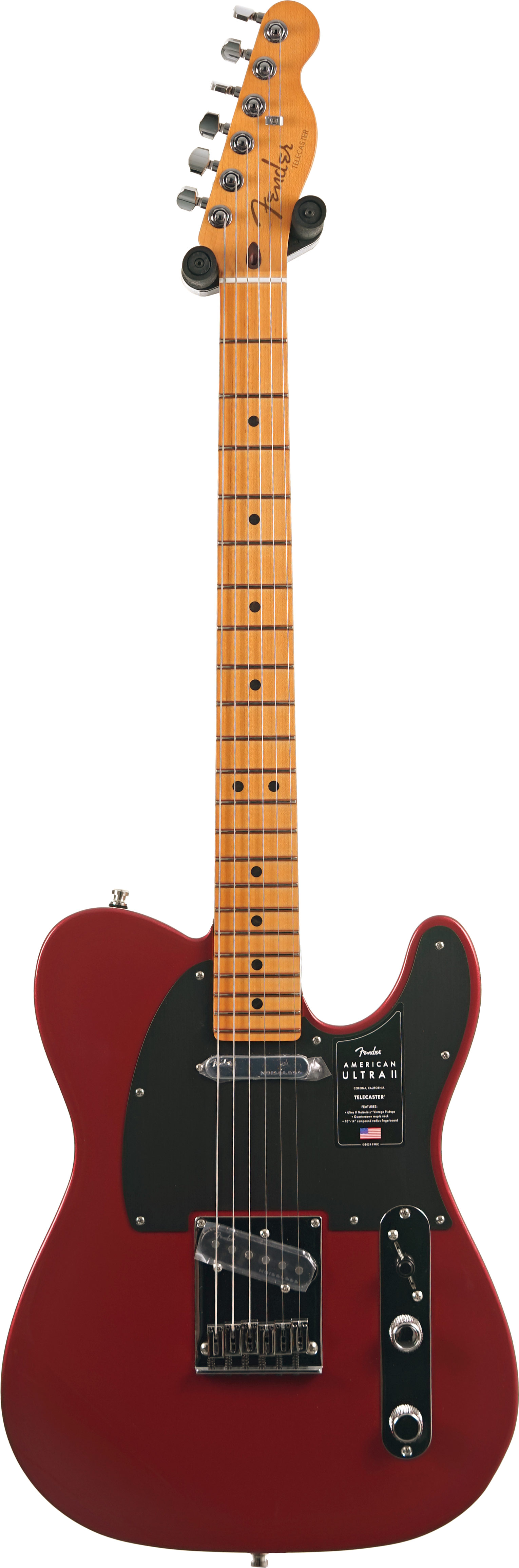 Fender American Ultra II Telecaster Sinister Red Maple Fingerboard #US26004179