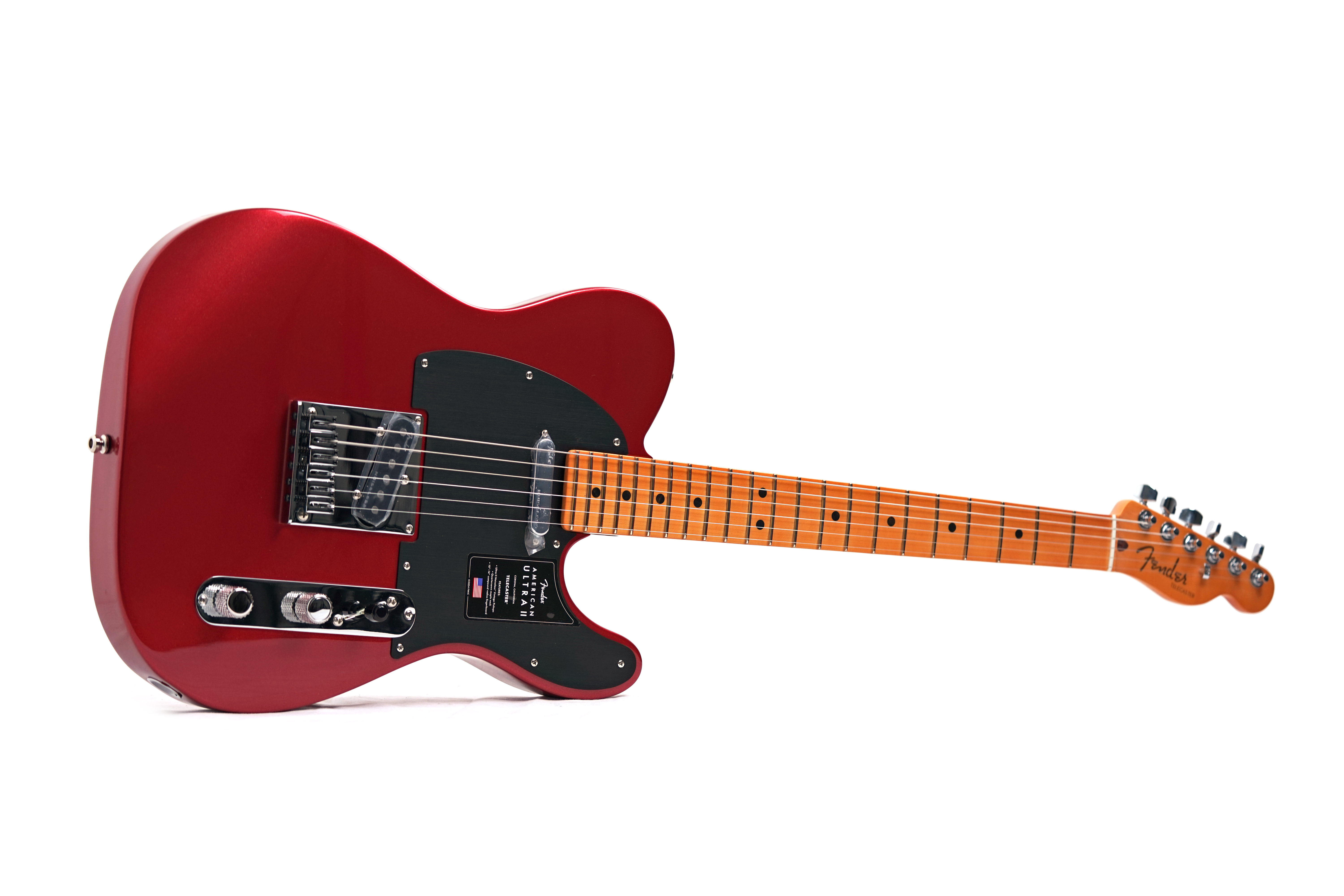 Fender American Ultra II Telecaster Sinister Red Maple Fingerboard #US26004179