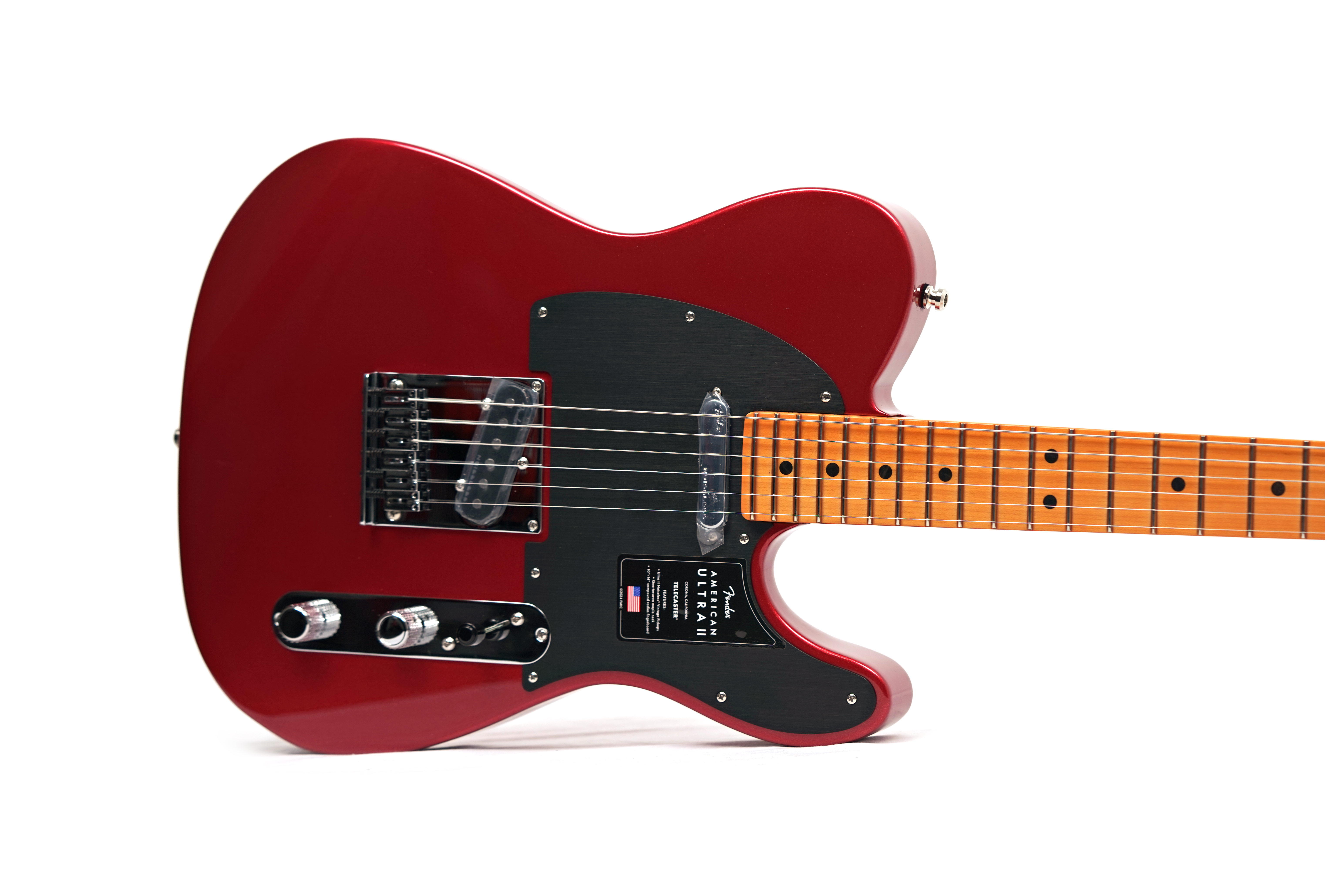 Fender American Ultra II Telecaster Sinister Red Maple Fingerboard #US26004179